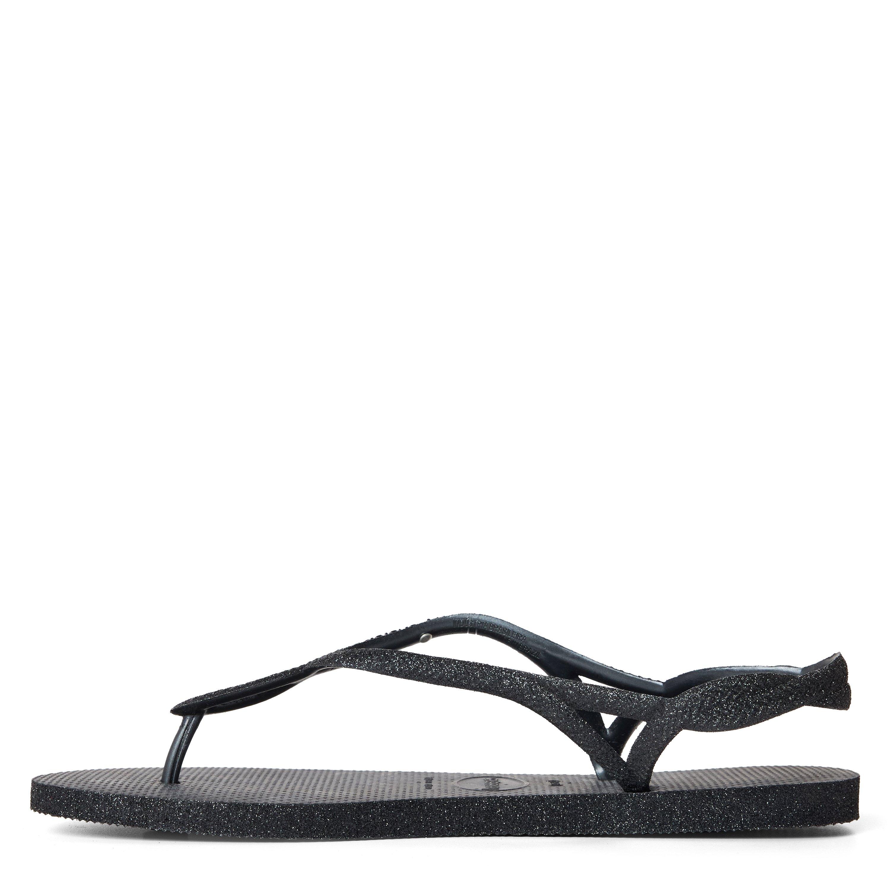 Noir - Havaianas - Hav. Luna Sparkle Black 41/42 Flip Flops Womens - 2