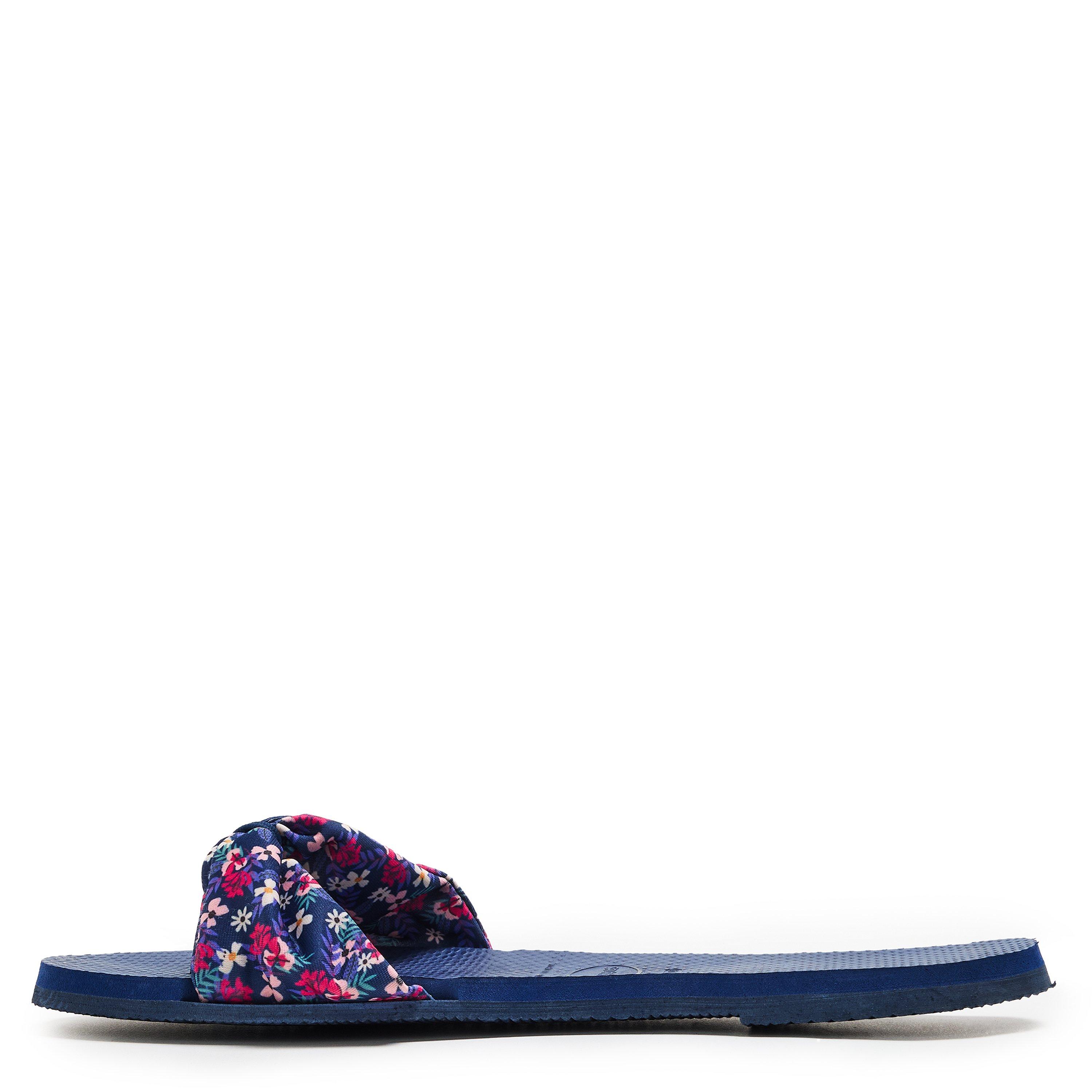 Blu Navy - Havaianas - Hav. You Saint Tropez Print Navy Bl Flip Flops Womens - 2