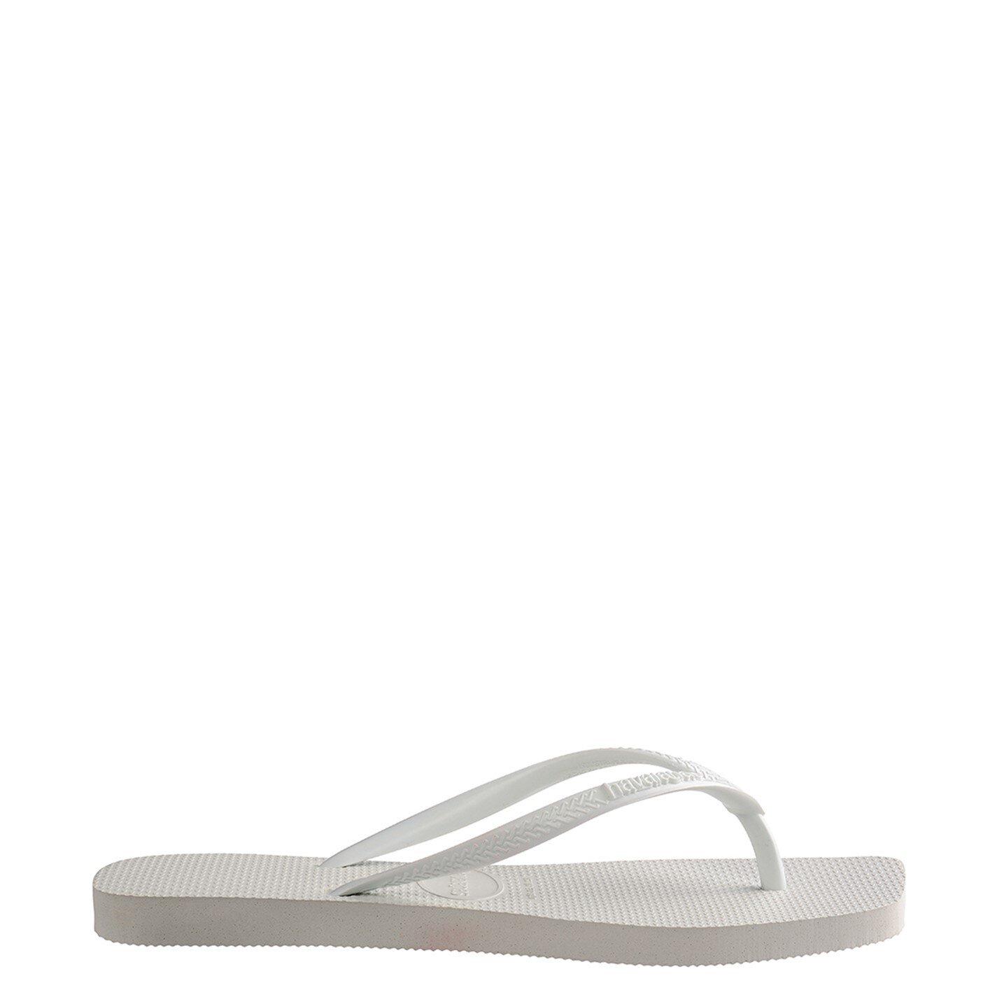 White - Havaianas - Square Flip Flops - 5