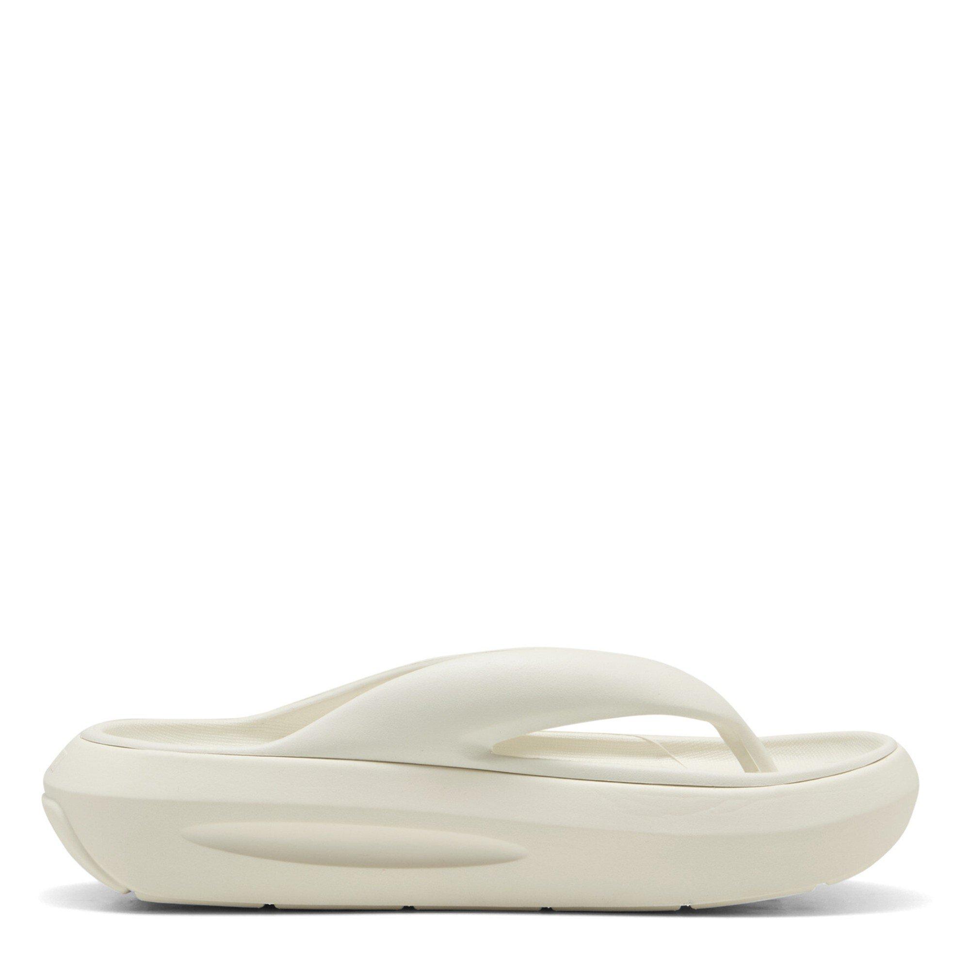 Cream - Puma - Flatter Flip Womens Sandals - 4