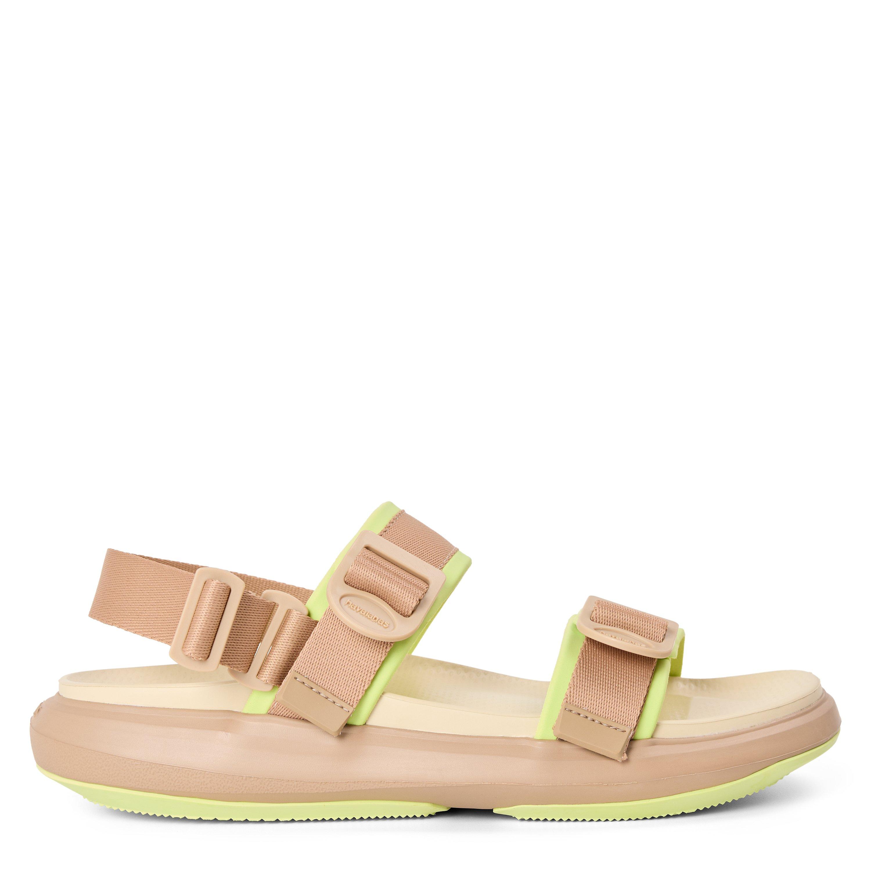 Havaianas Women's Street Tokyo Flip Flops Beige - 4.5