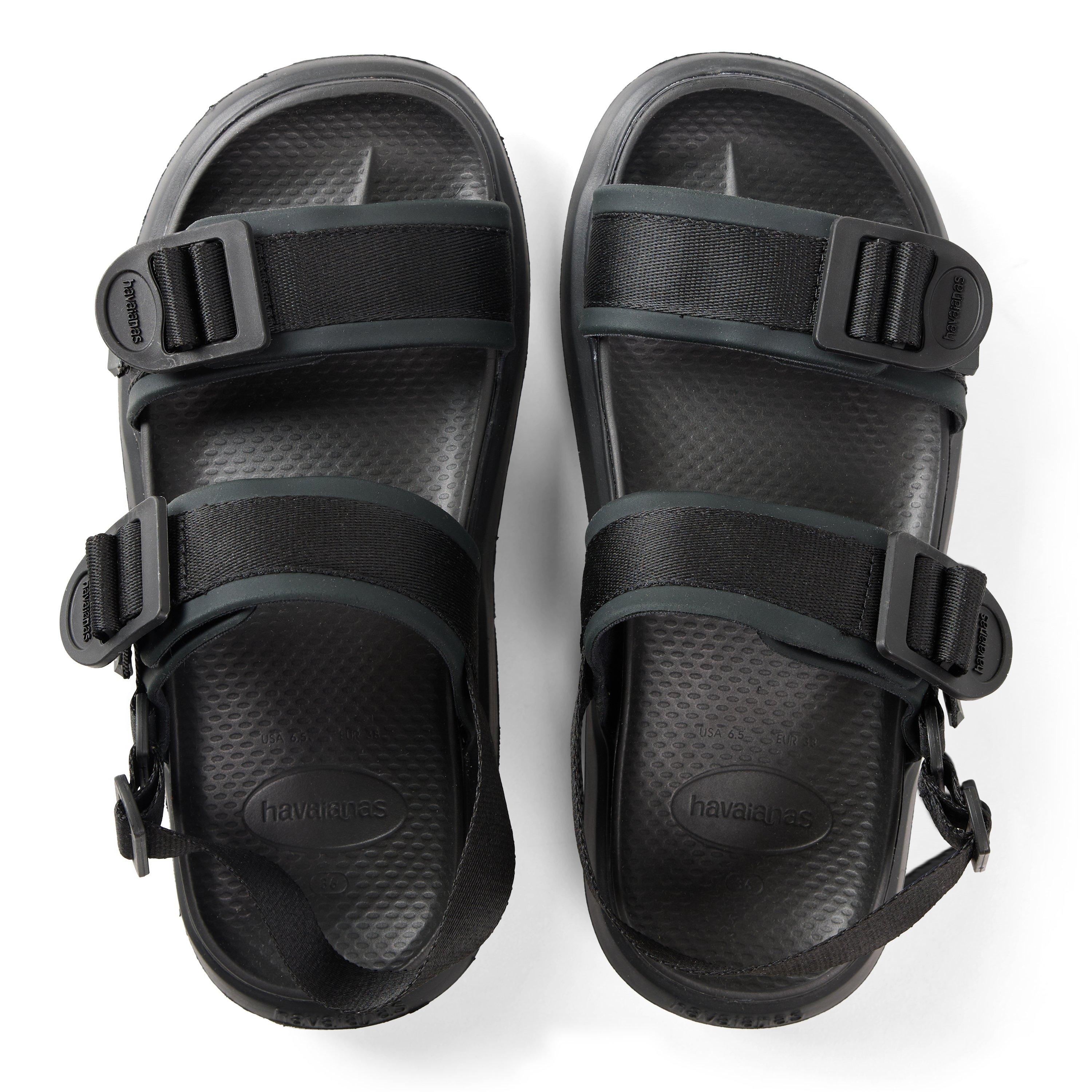 Black - Havaianas - Hav. Street Tokyo Black 035 Flip Flops Womens - 4