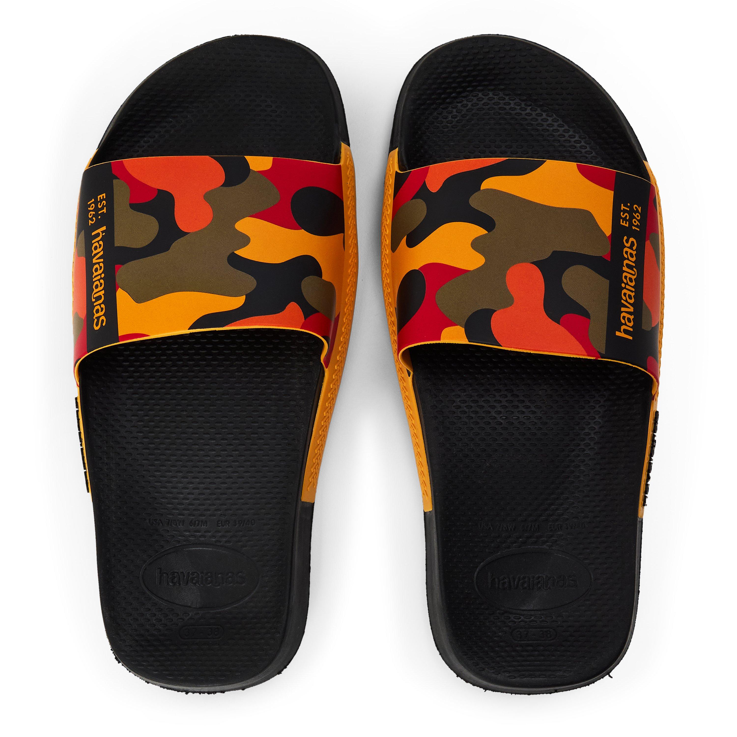 Grijs/Wit - Havaianas - Havaianas Hav. Slide Print Petrol/Grey/White Flip Flops Womens - 4