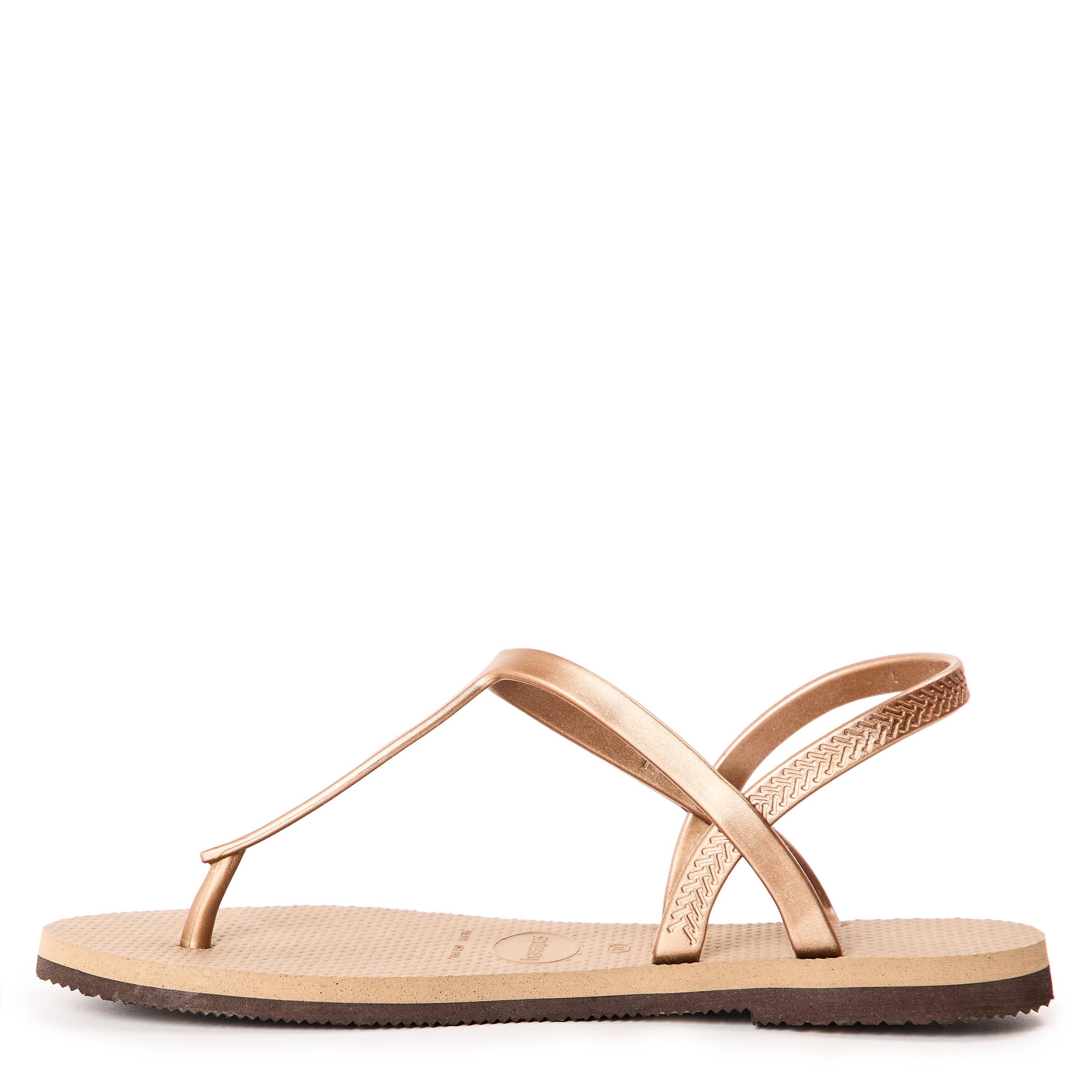 Rose Gold - Havaianas - Hav. You Paraty Metallic Rj Rose Go Flip Flops Womens - 2