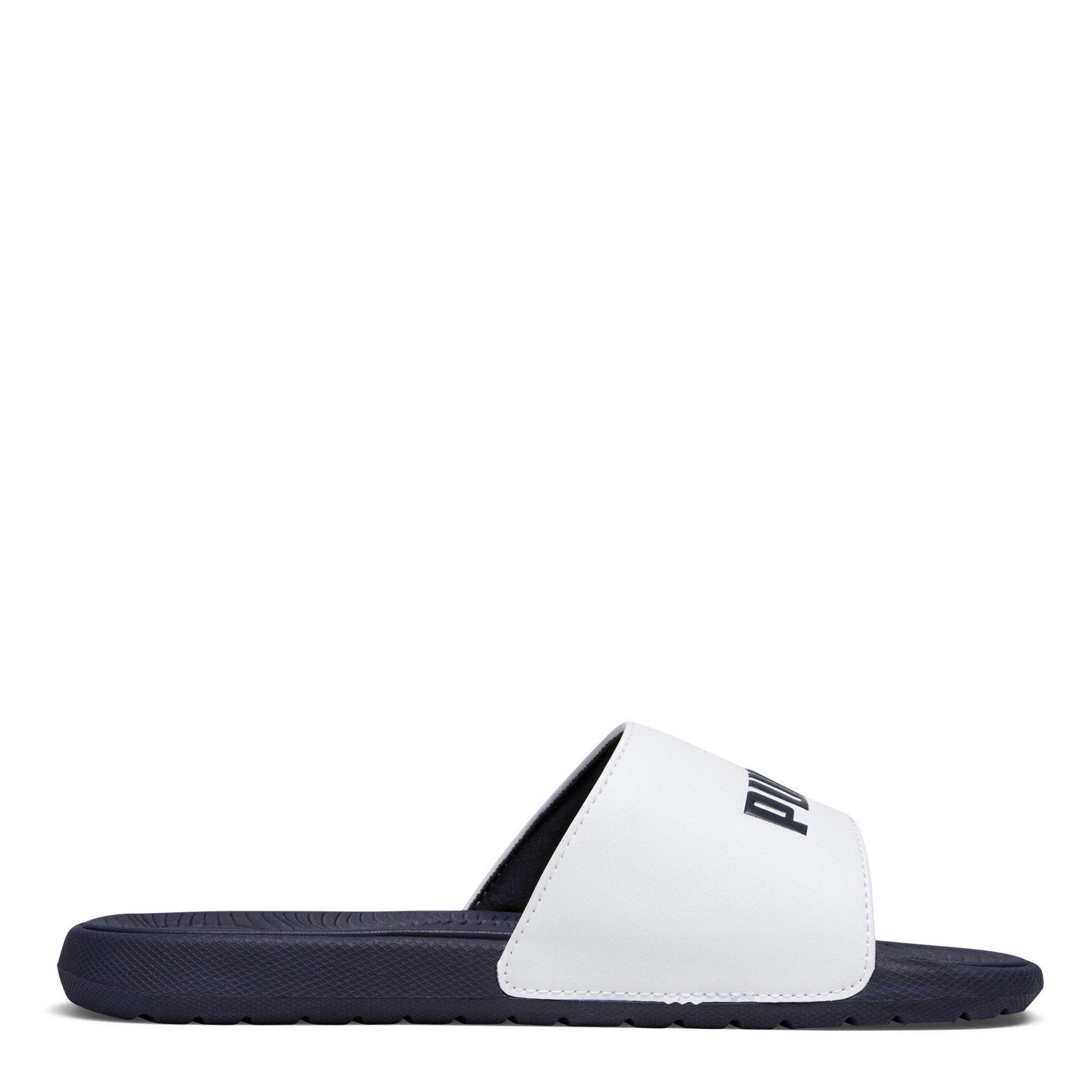 Weiß/Marineblau - Puma - Kids' Cool Cat Pool Sliders - 4