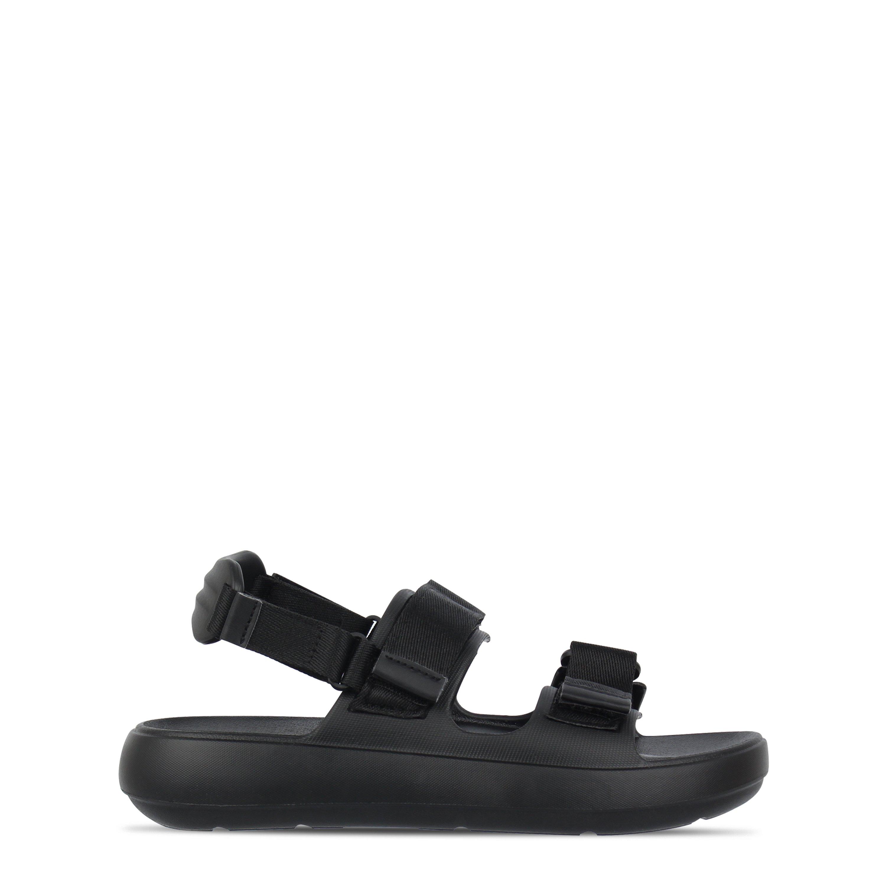 Zwart - Hot Tuna - Kids' Chunk Strap Sliders - 1