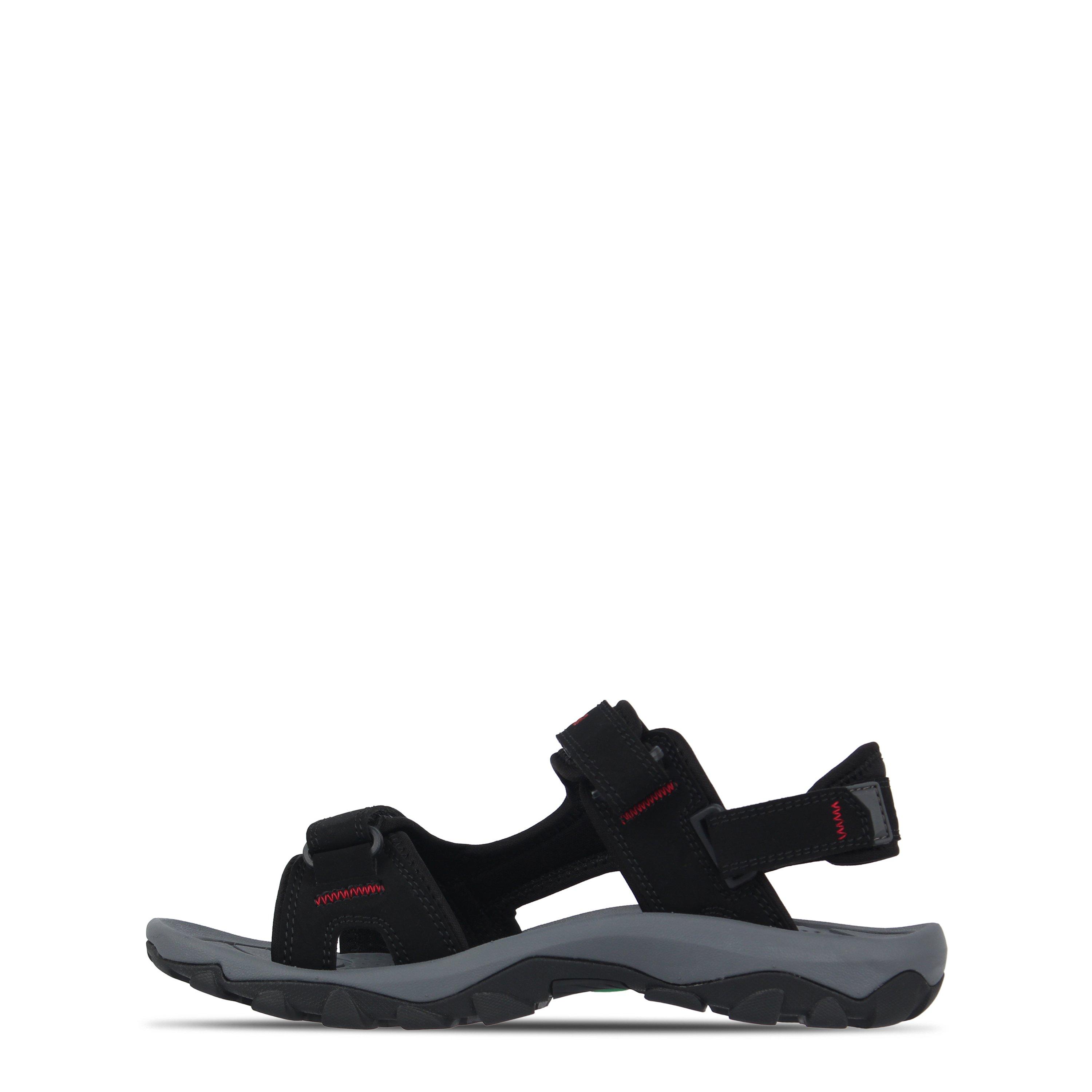 Black/Red/Char - Karrimor - Antibes Walking Sandals Juniors - 2