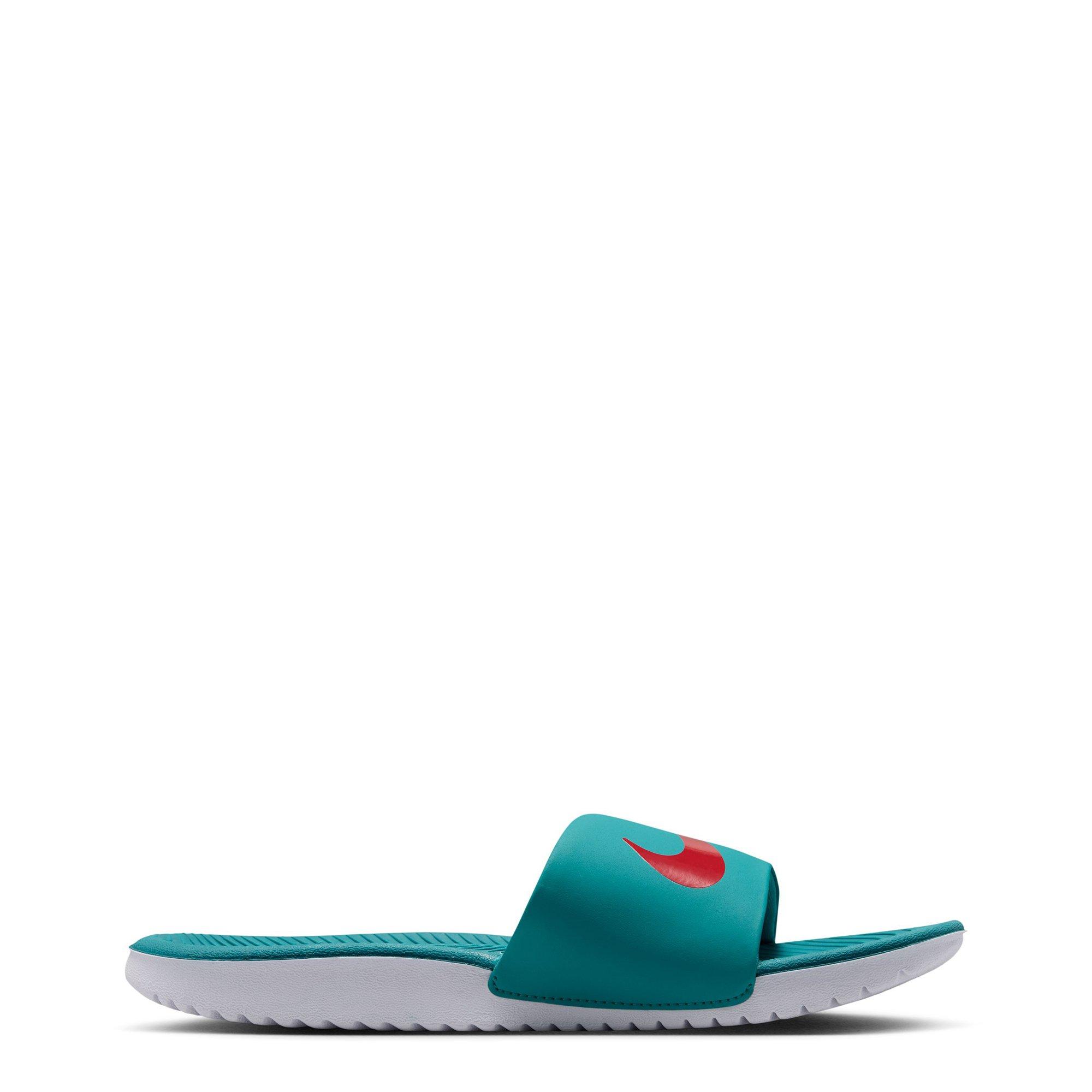 Engy/Spruce-Wht - Nike - Kids' Kawa Slide Pool Shoes - 2