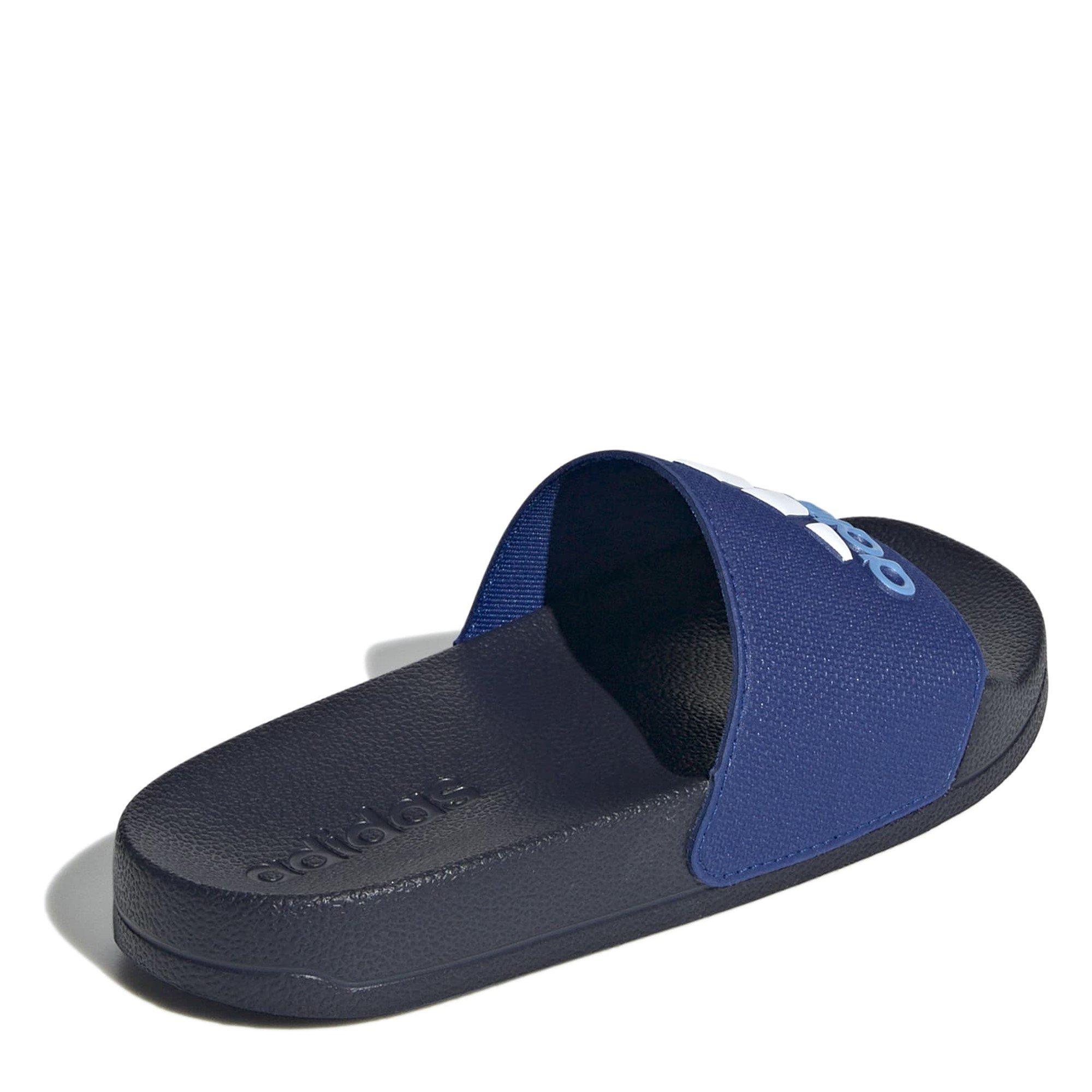 Roy.Blu/Leg.Ink - adidas - Adilette Shower Juniors Slide Sandals - 4