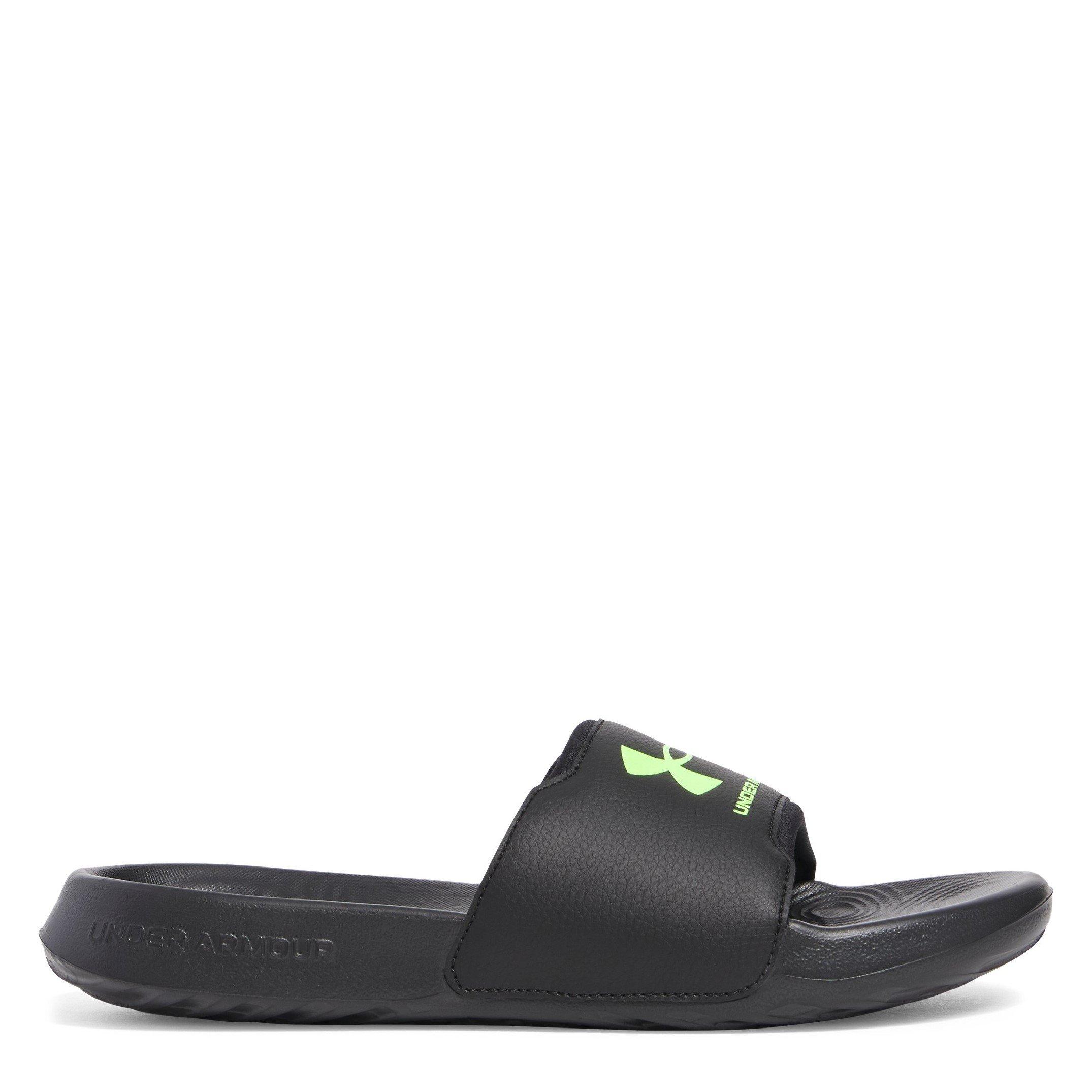 Under Armour Boys Kids' Pool Sliders - Black - 5.5 (38.5)