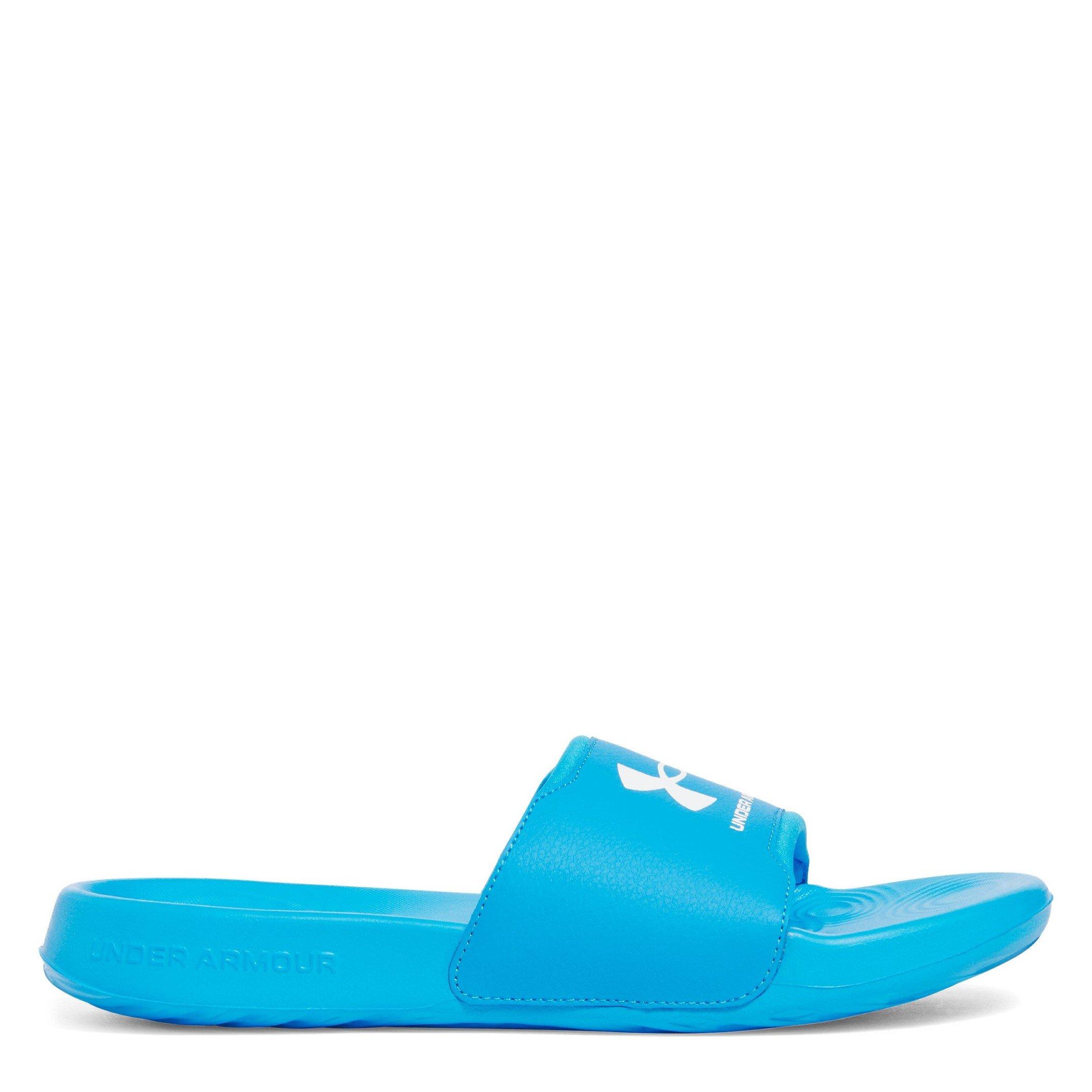 Under Armour Boys Kids' Pool Sliders - Blue - 3.5 (36)
