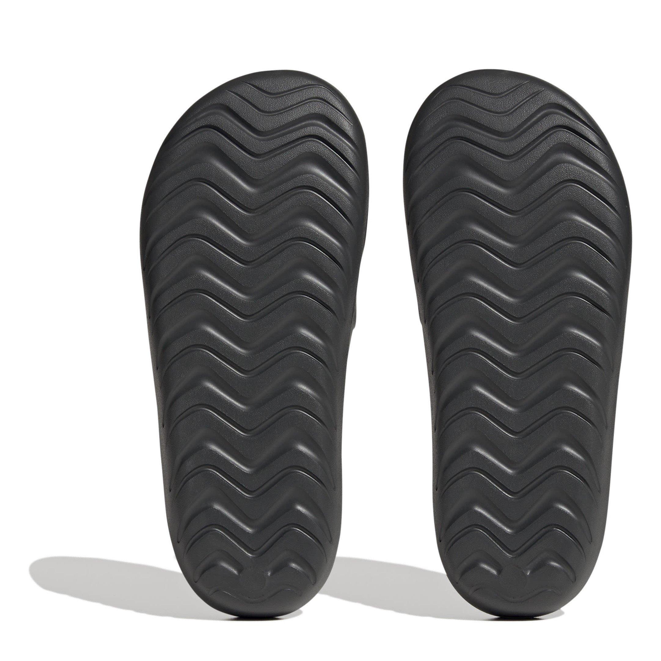 Carbon/Black - adidas - Adicane Sliders Juniors - 6