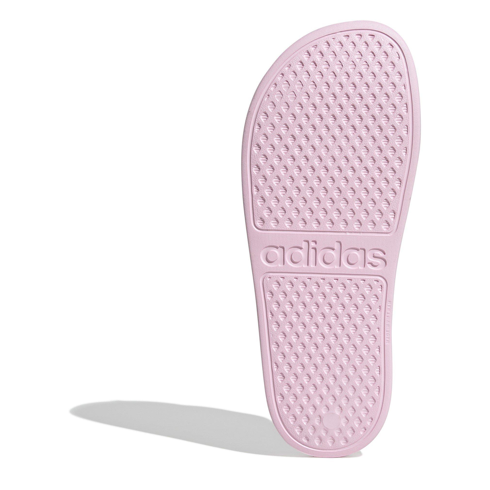 Pink/White - adidas - Adilette Aqua Slides Junior - 6