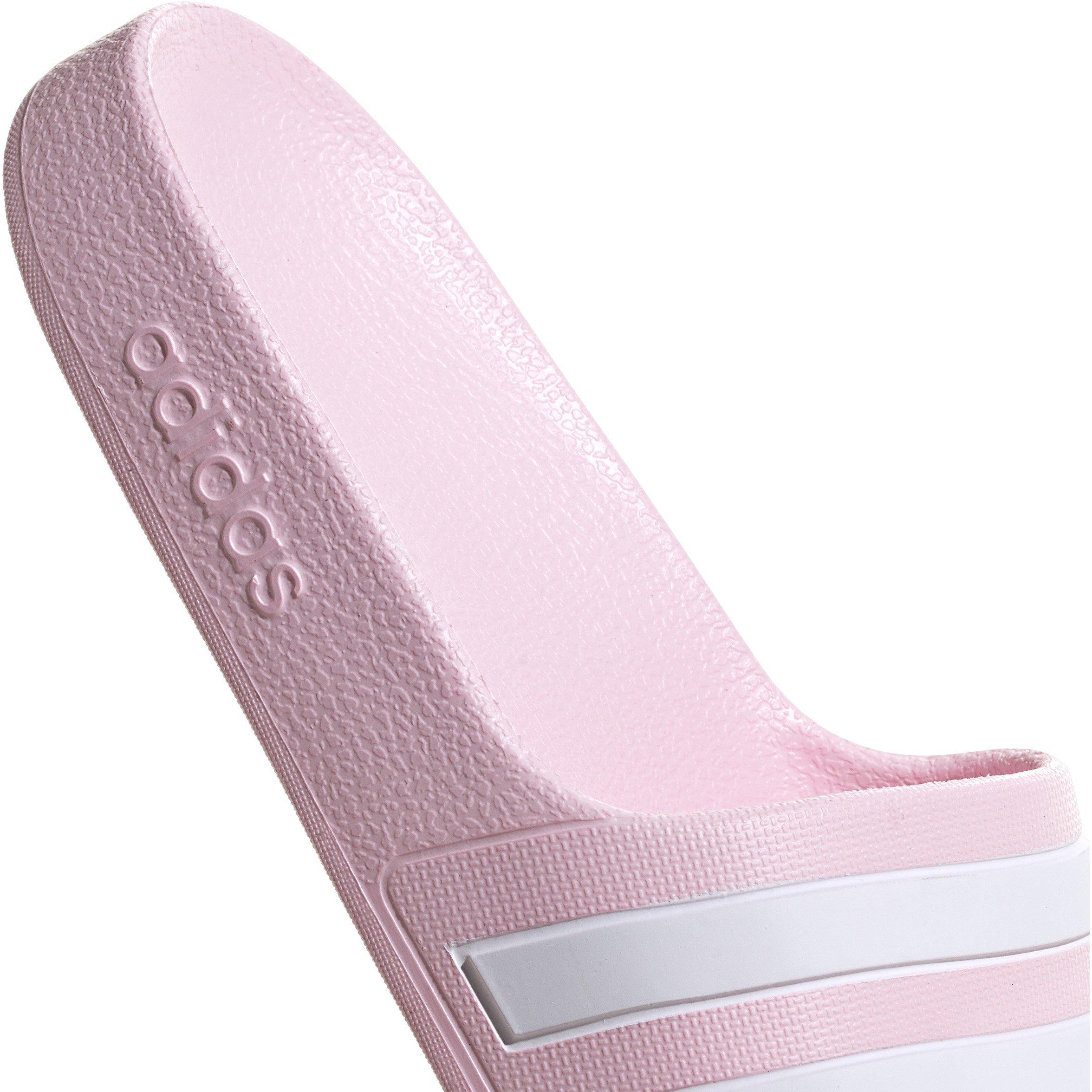 Pink/White - adidas - Adilette Aqua Slides Junior - 7