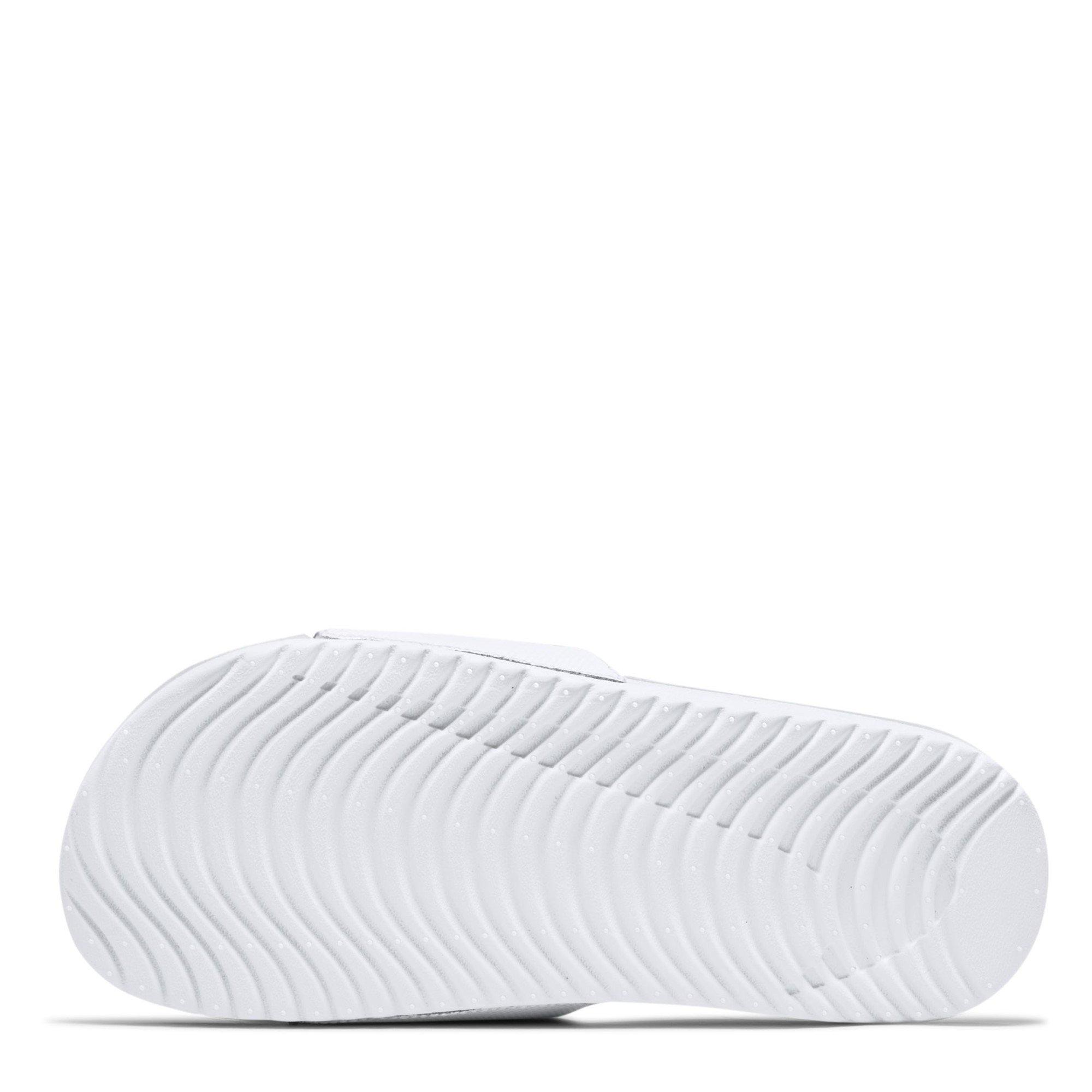 White/Black - Nike - Kawa Little/Big Kids' Pool Sliders - 3