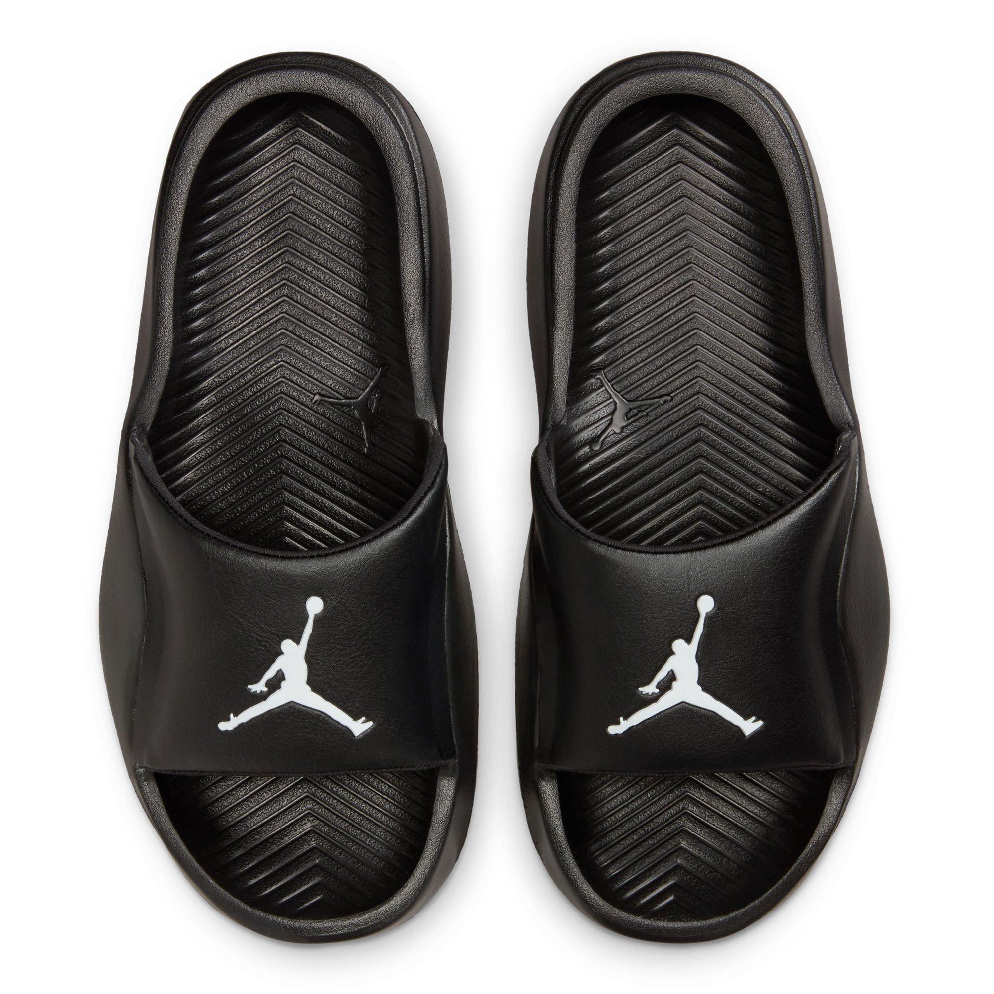 Black/White - Nike - Jordan Franchise Juniors Slide Sandals - 1