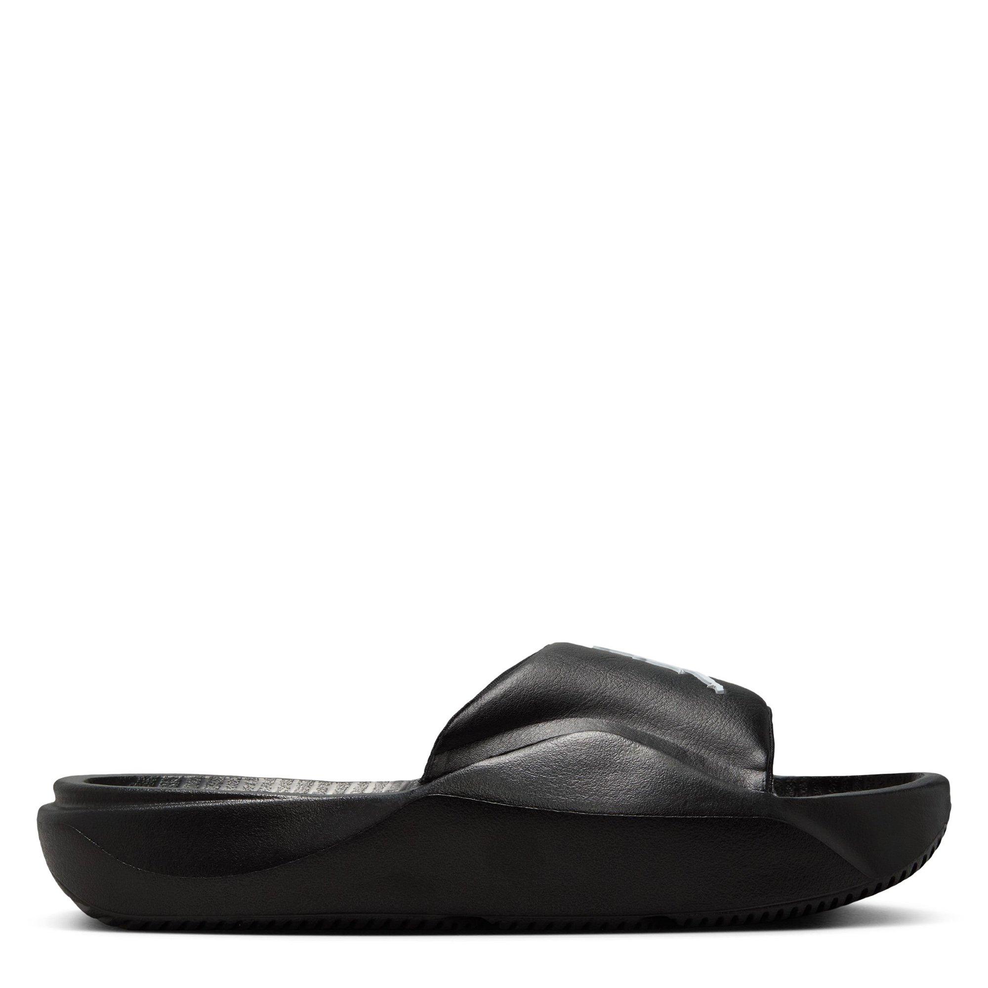 Black/White - Nike - Jordan Franchise Juniors Slide Sandals - 2