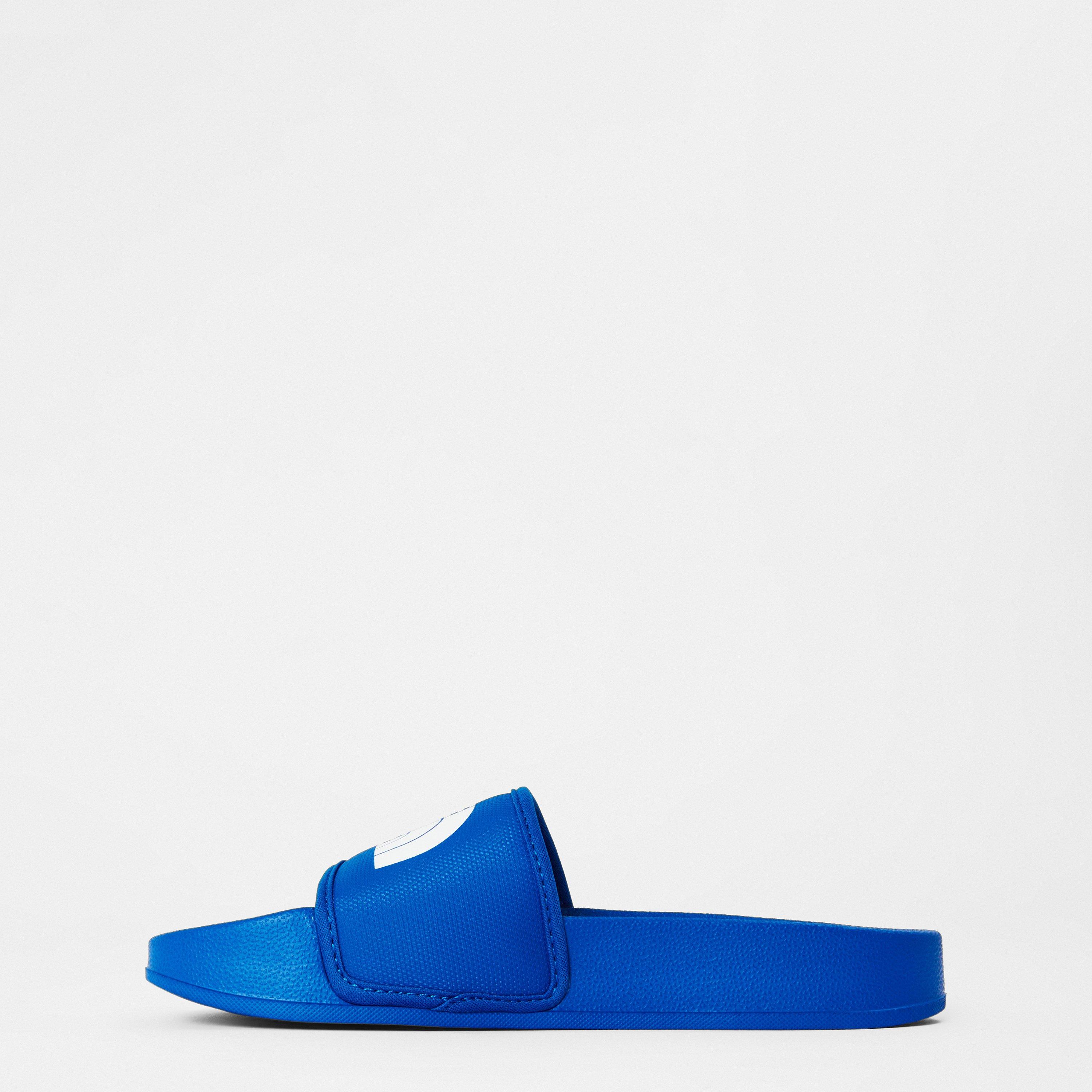 Blue/Wht 73V - The North Face - Kids' Base Camp Pool Sliders - 2