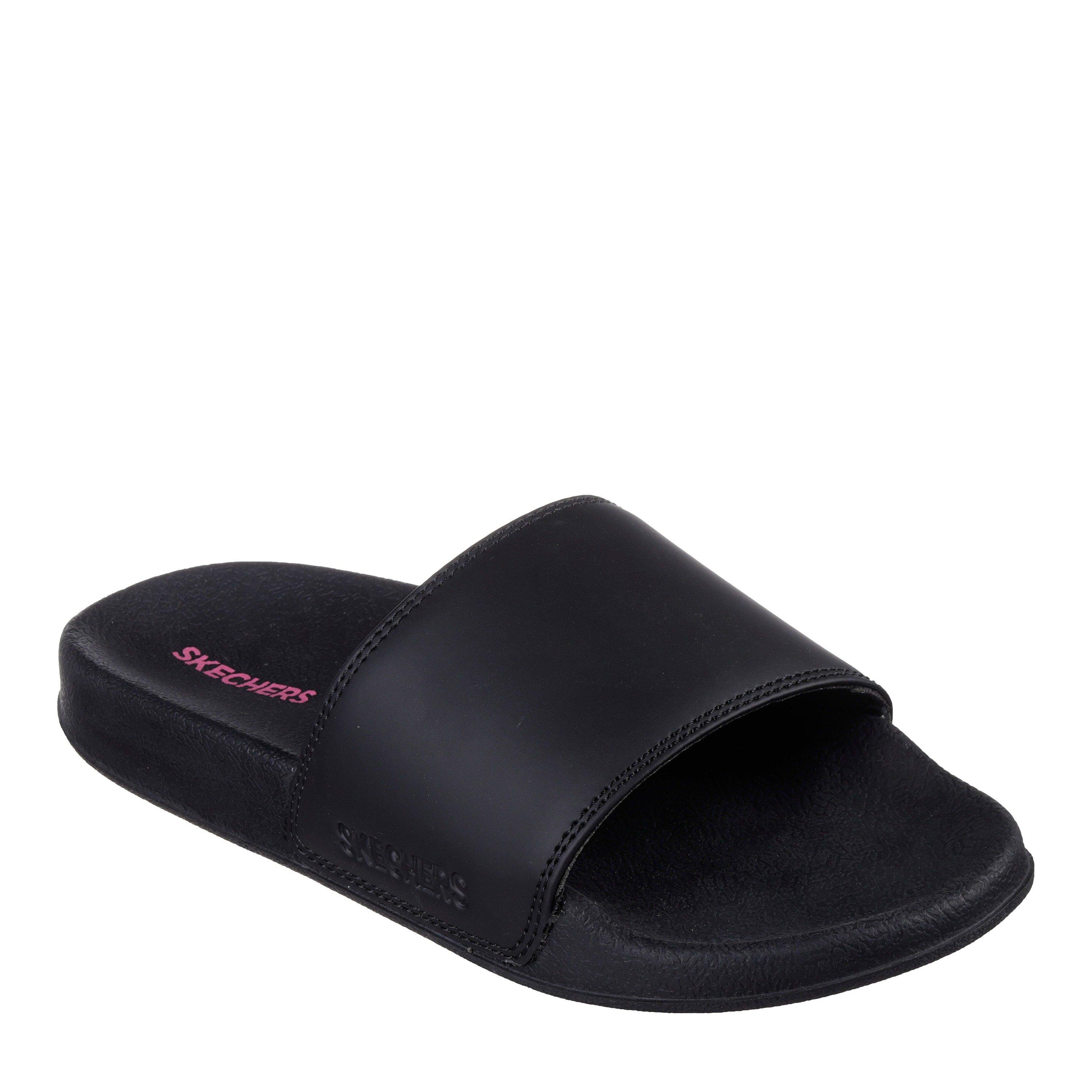 BLACK - Skechers - Side Lines 2 Womens Pool Slippers - 2