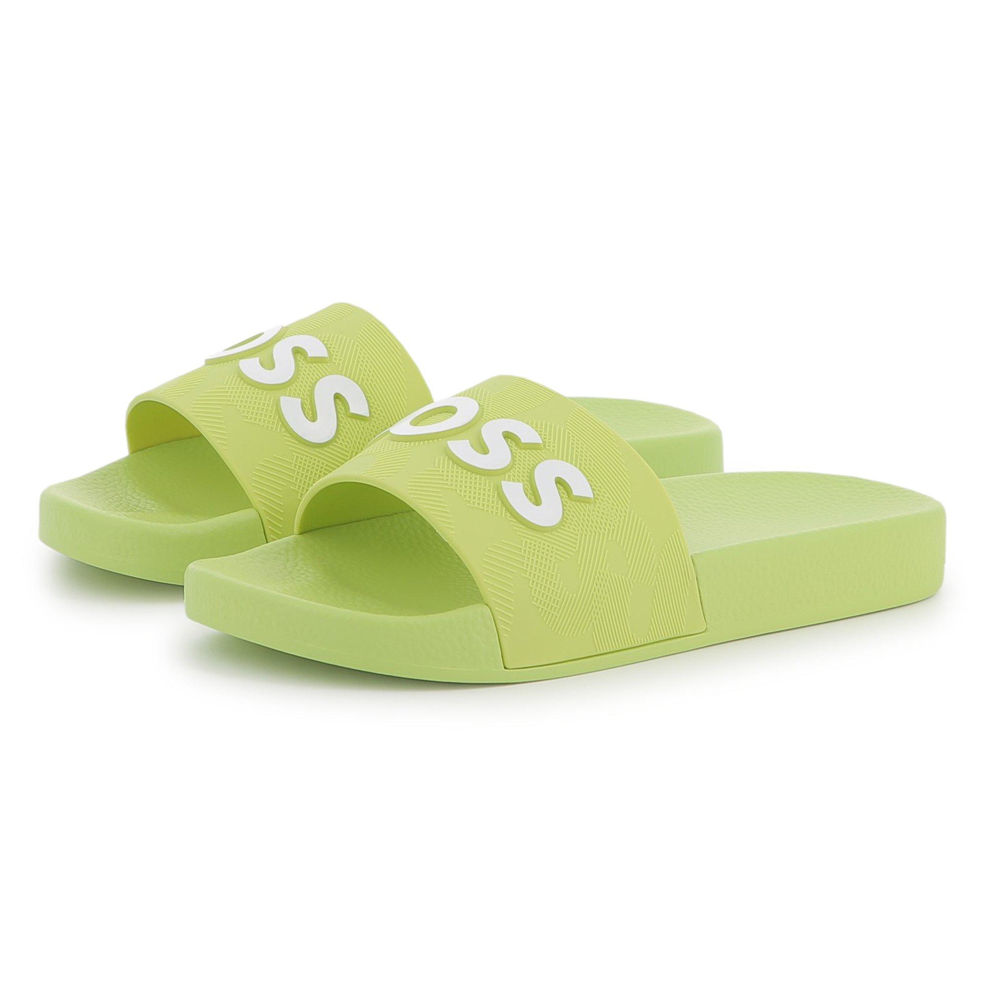 Apple 607 - Boss - Kids Logo Sliders, Design Sandals - 2