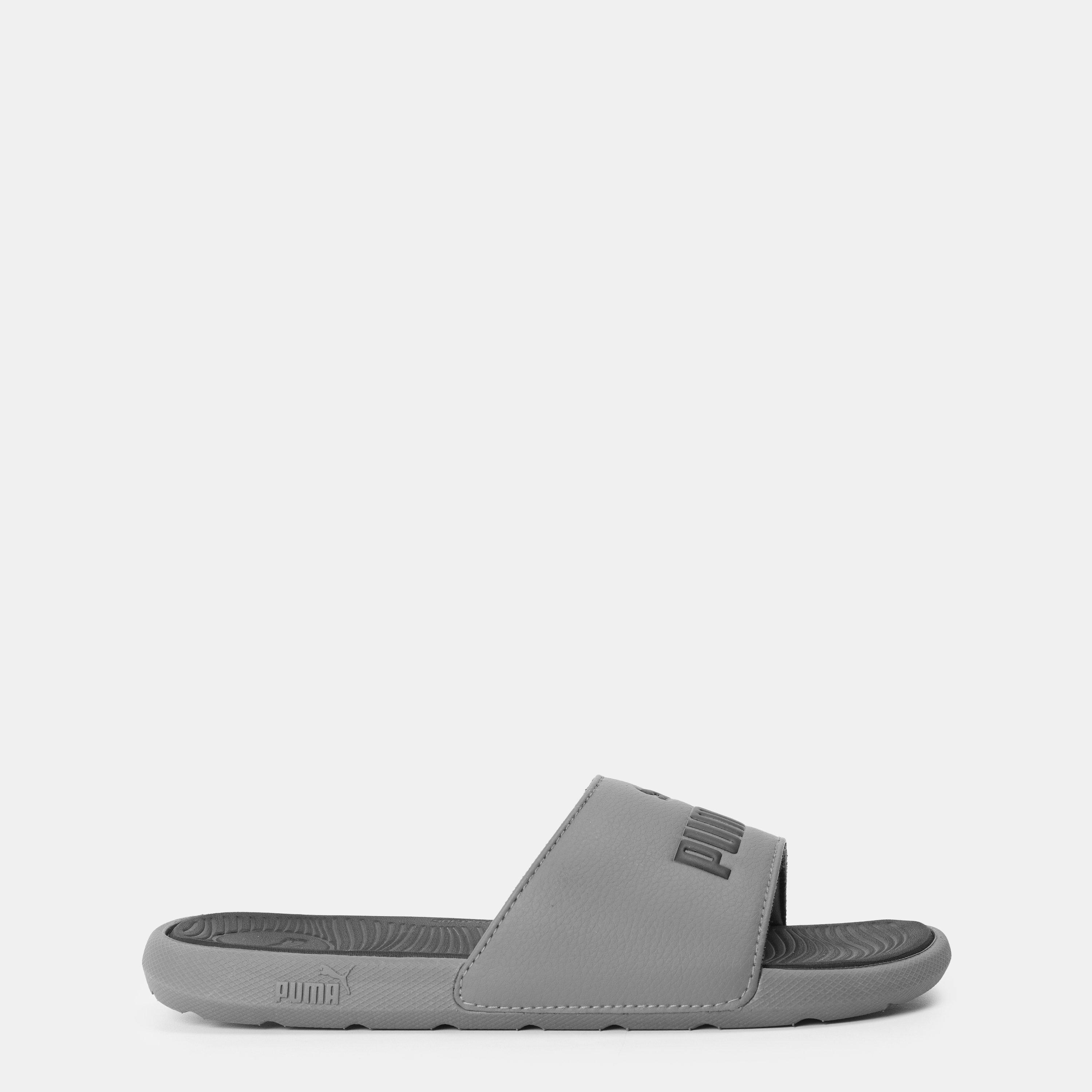 Dark Grey - Puma - Kids' Cool Cat Pool Slider - 1