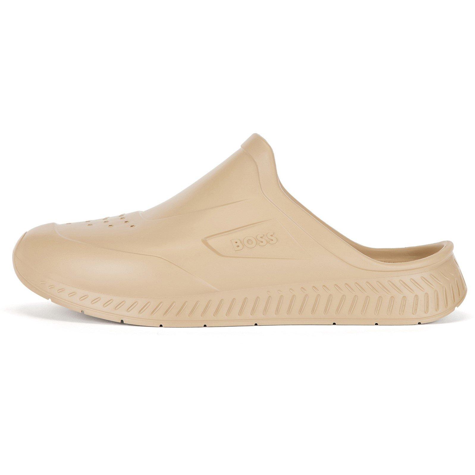 Open Beige - Boss - Kids' Titanium Water Resistant Pool Sliders - 2