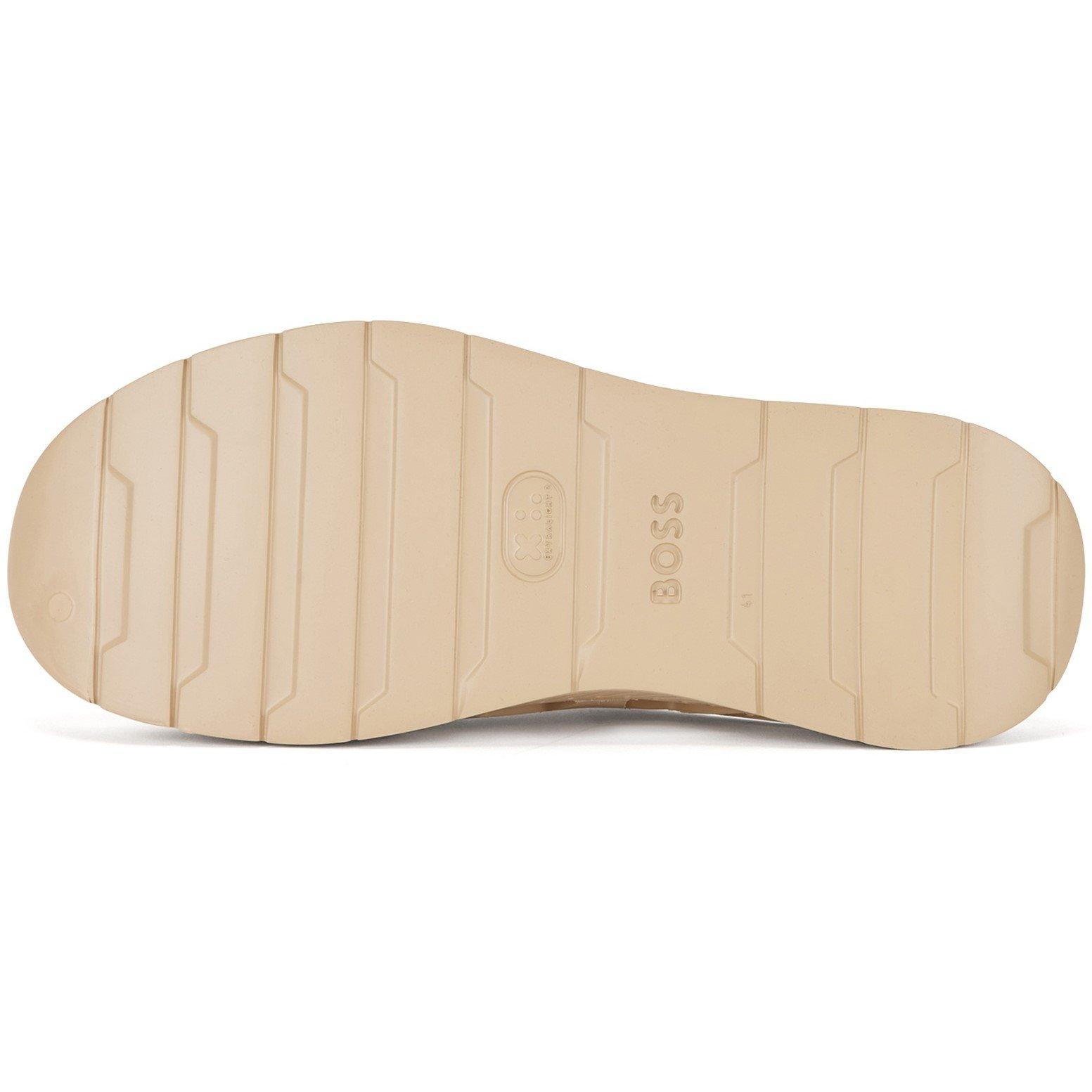 Open Beige - Boss - Kids' Titanium Water Resistant Pool Sliders - 3