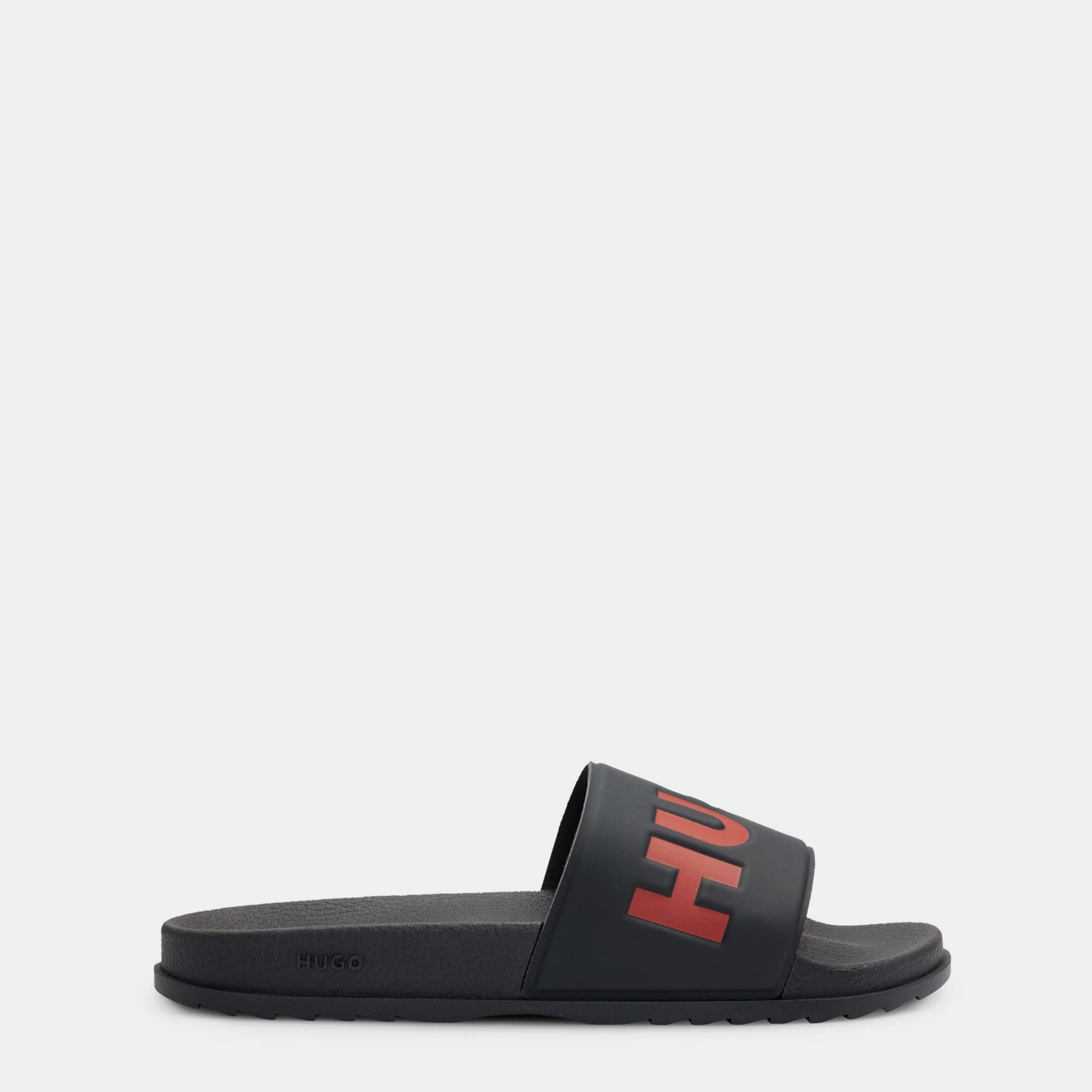 Hugo Boys Kids' Match It Sliders - Black - 5 (38)