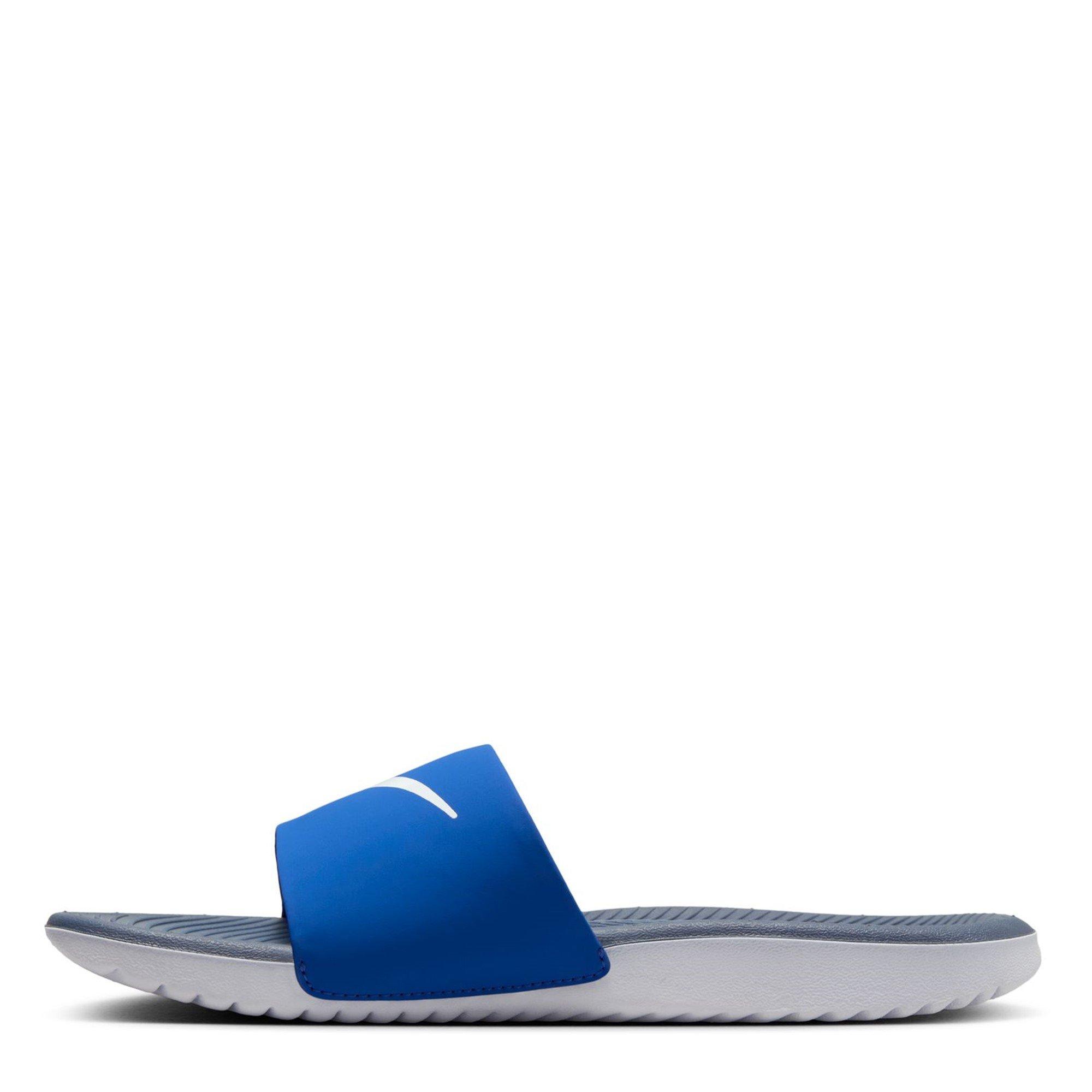 Royal/Blue-Wht - Nike - Nike Kawa Slide Jn63 - 2
