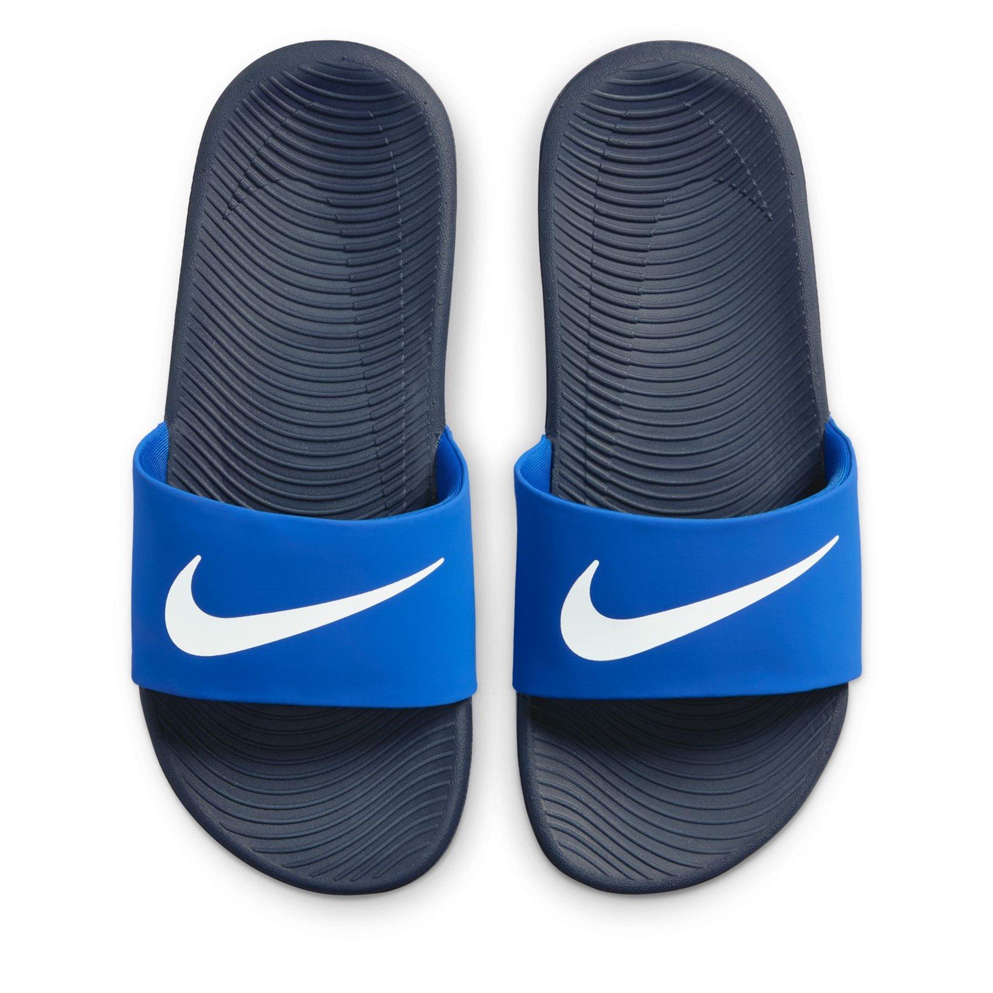 Royal/Blue-Wht - Nike - Nike Kawa Slide Jn63 - 3