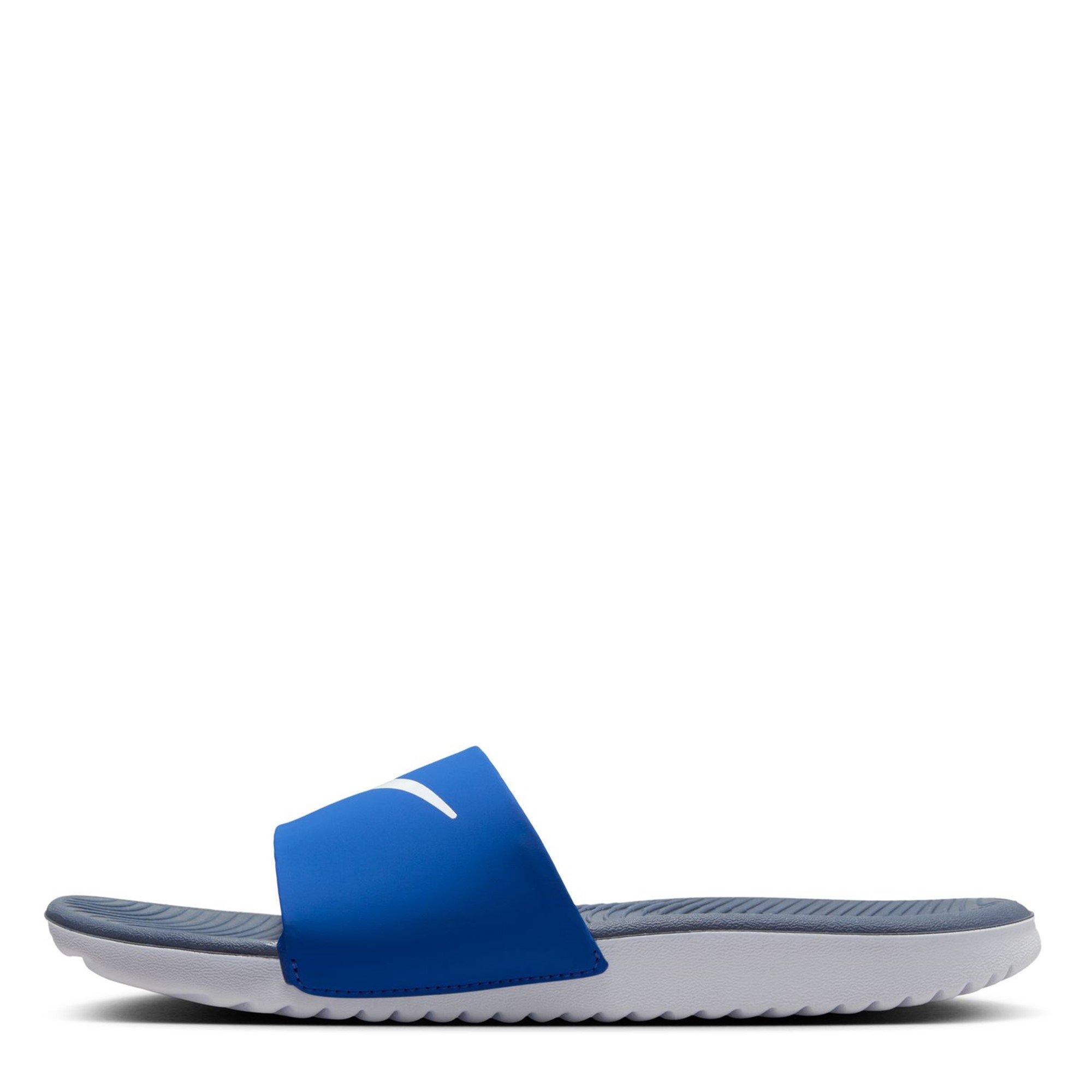 Royal/Blue-Wht - Nike - Nike Kawa Slide Jn63 - 5