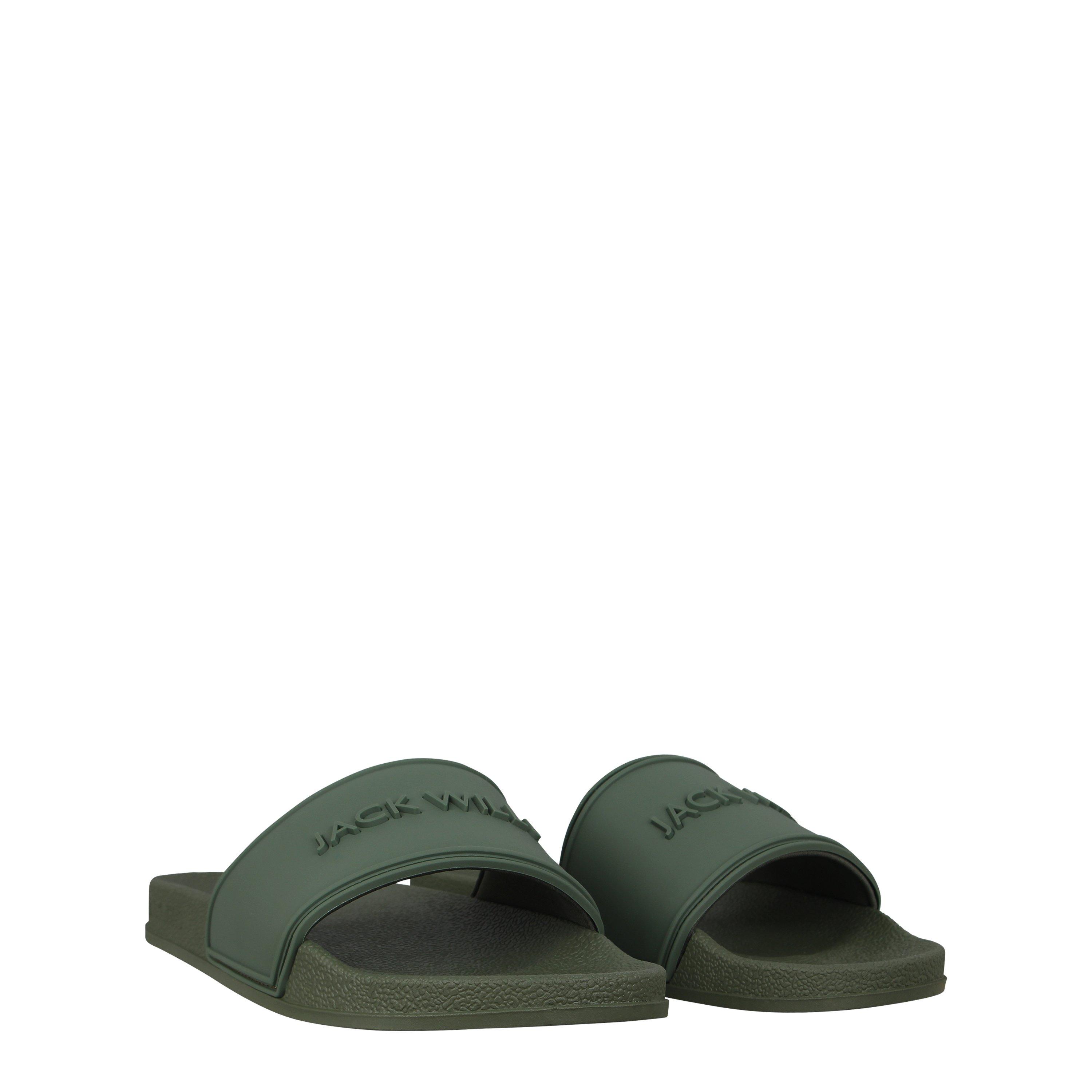Khaki - Jack Wills - Logo Sliders Juniors - 3