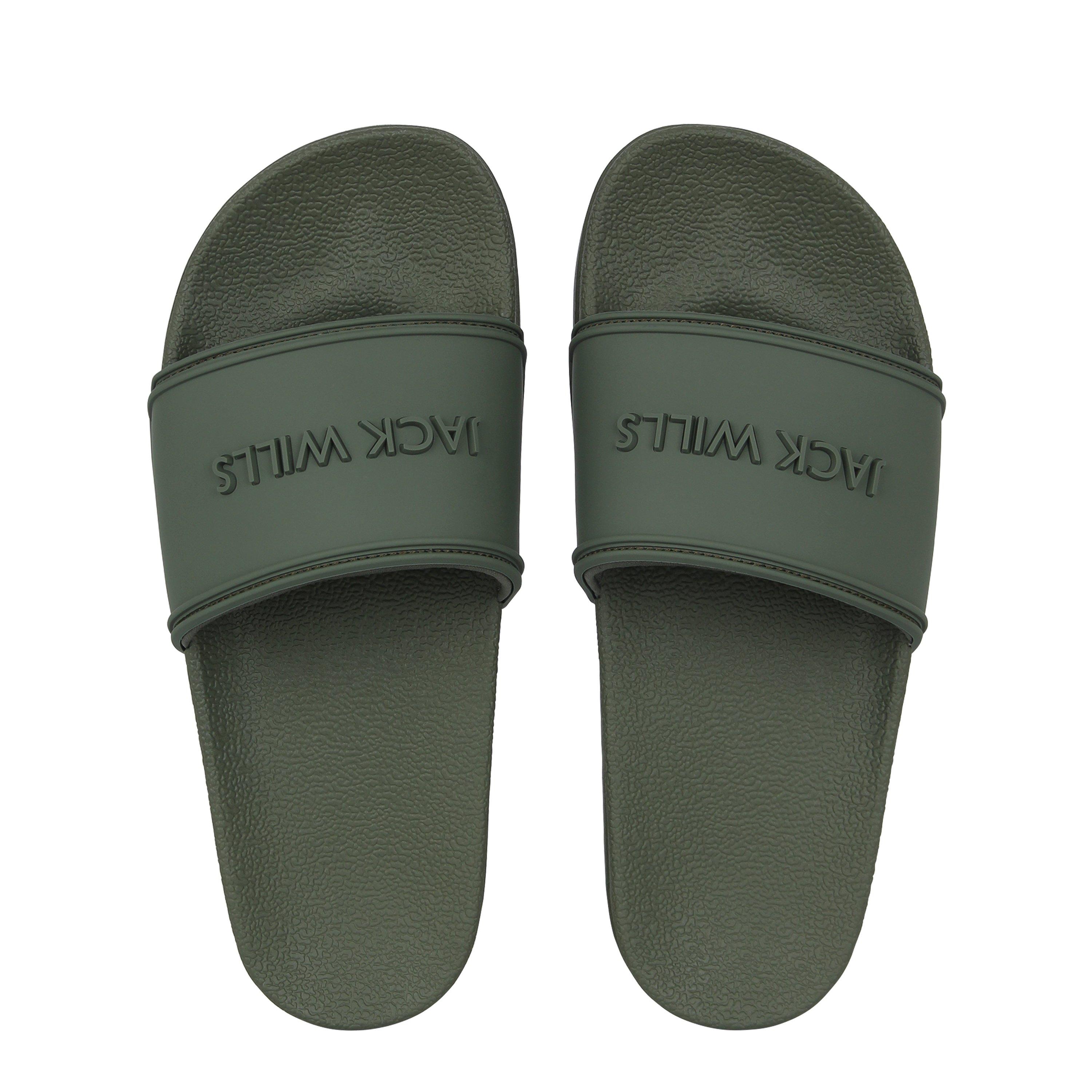 Khaki - Jack Wills - Logo Sliders Juniors - 5