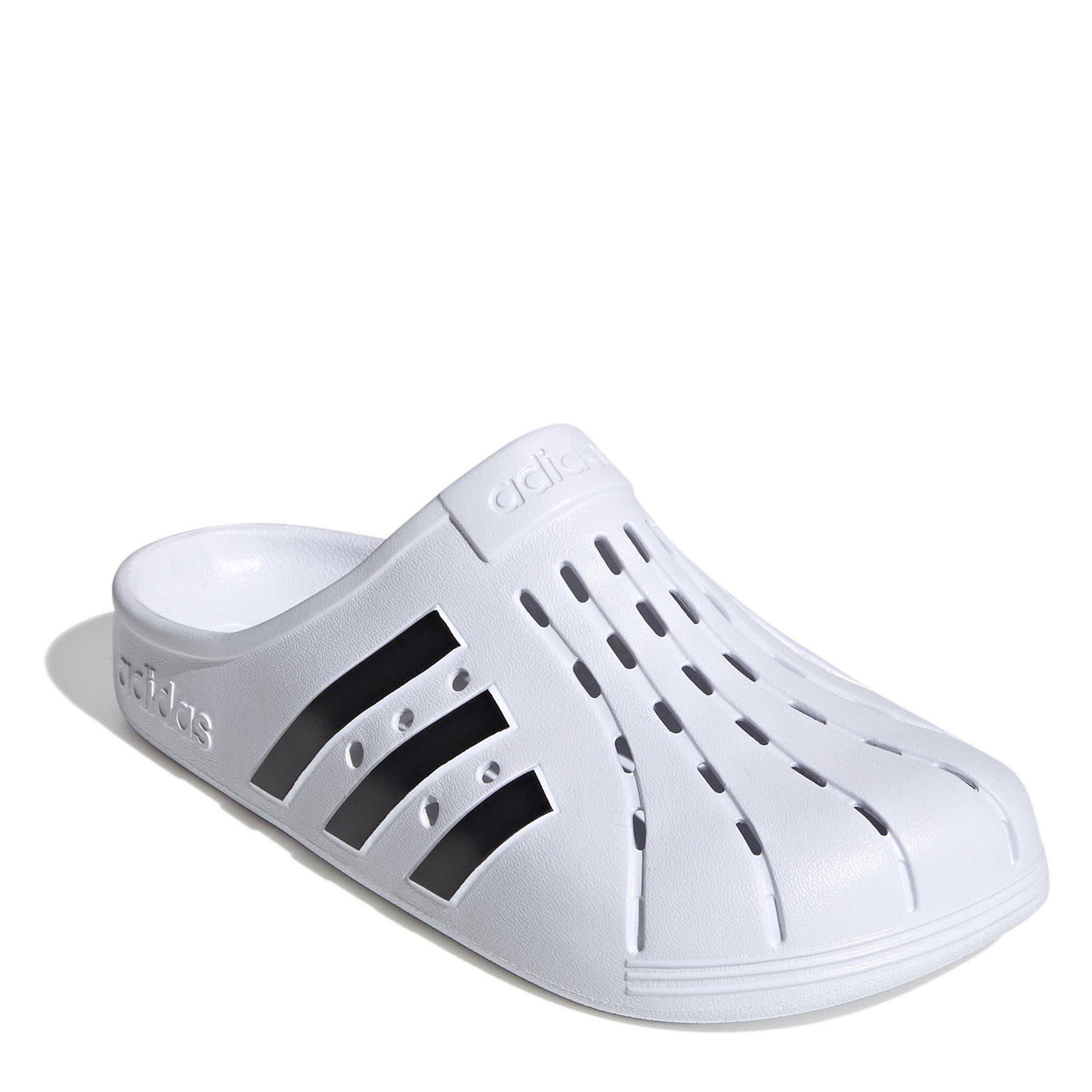 Ftwr White/Core - adidas - Adilette Clog Sliders Unisex Kids - 3