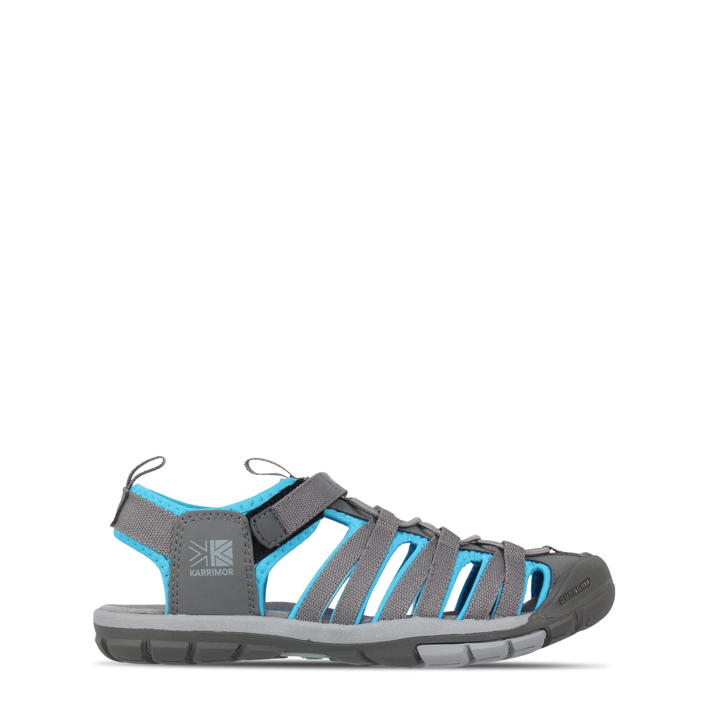 Karrimor Boys Ithaca Walking Sandals Junior - Grey/Blue - 5 (38)