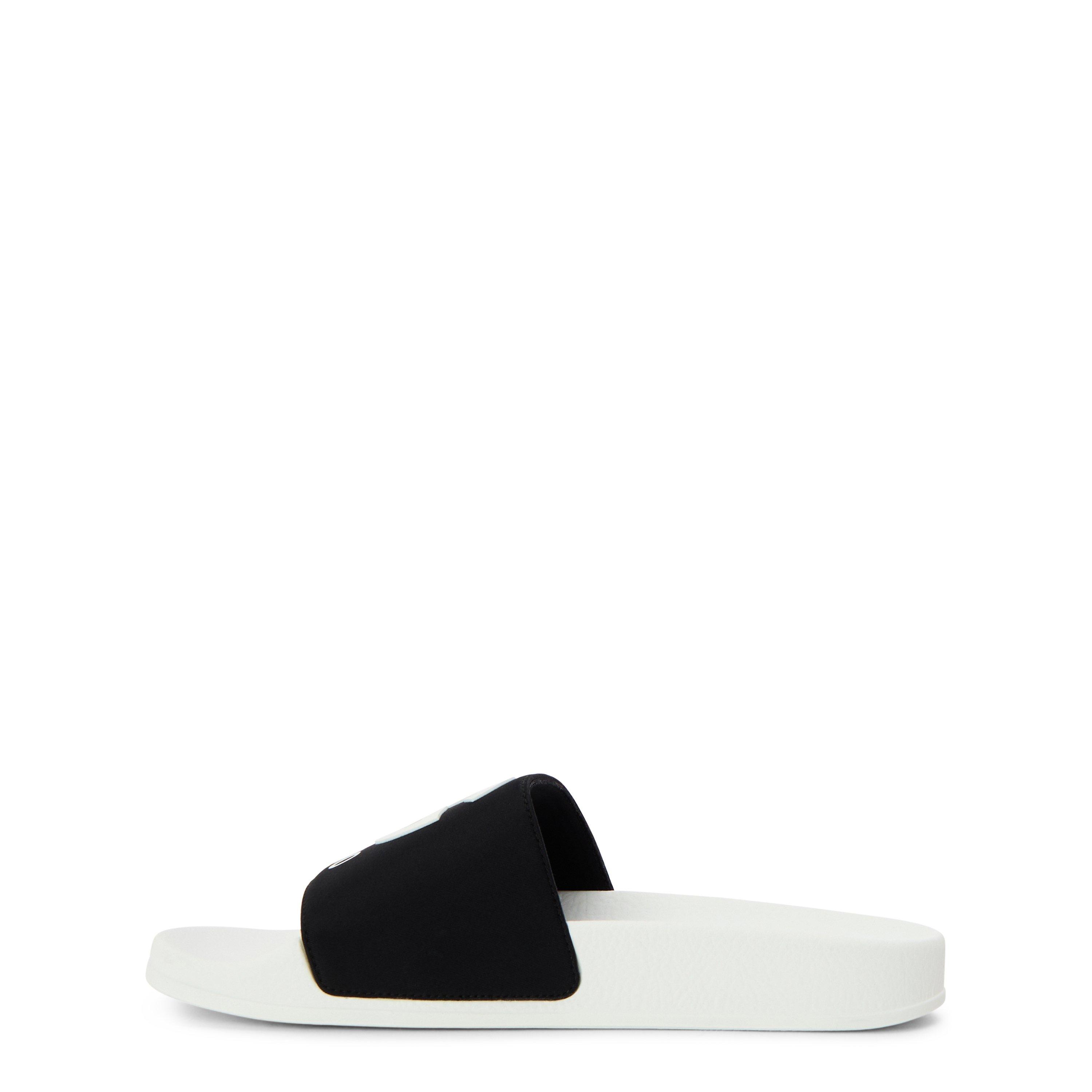 Blk Wht 8B939 - Dolce and Gabbana - DG Lgo Sliders Jn62 - 2