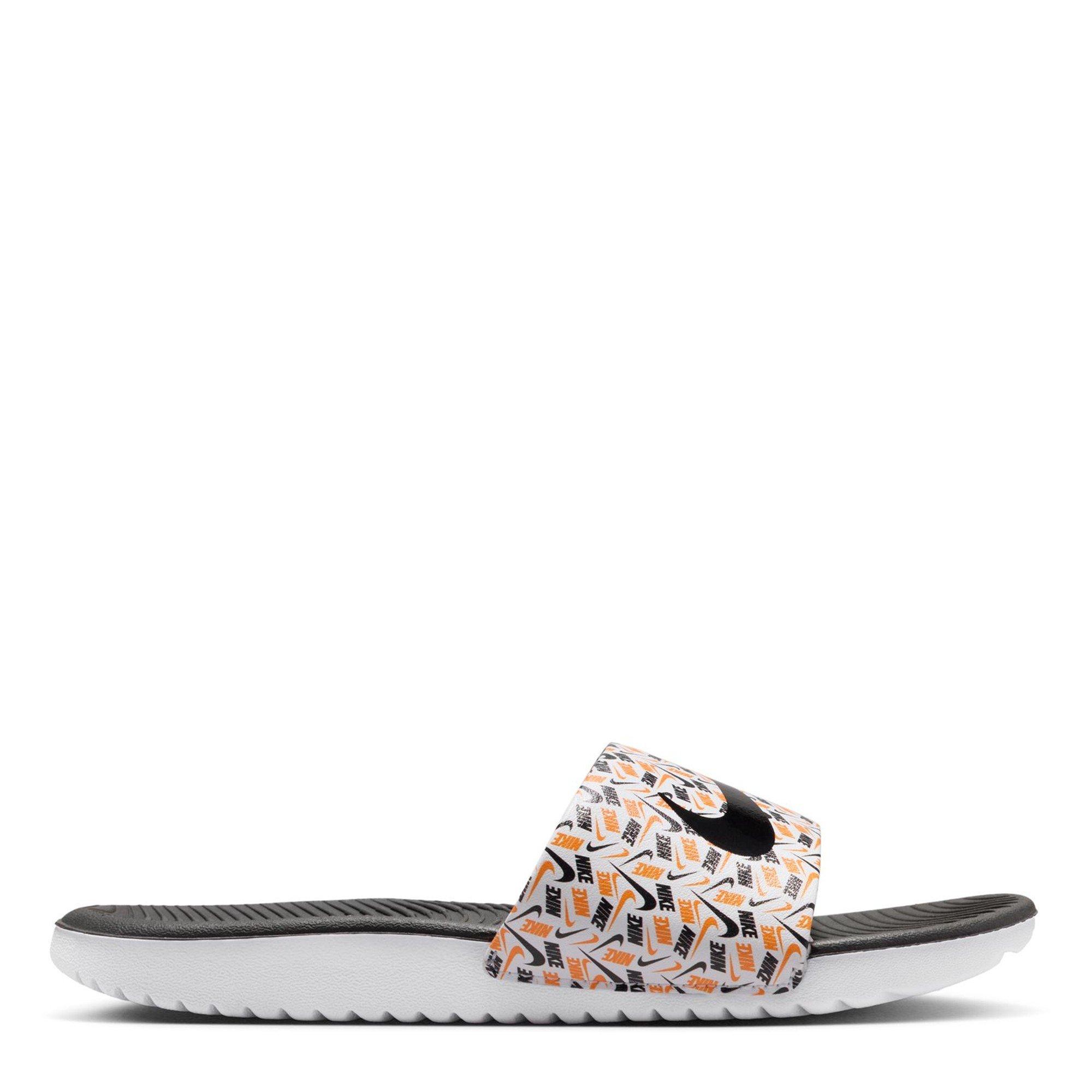 Bianco/Nero - Nike - Nike Kawa Slide Aop Jn99 - 1