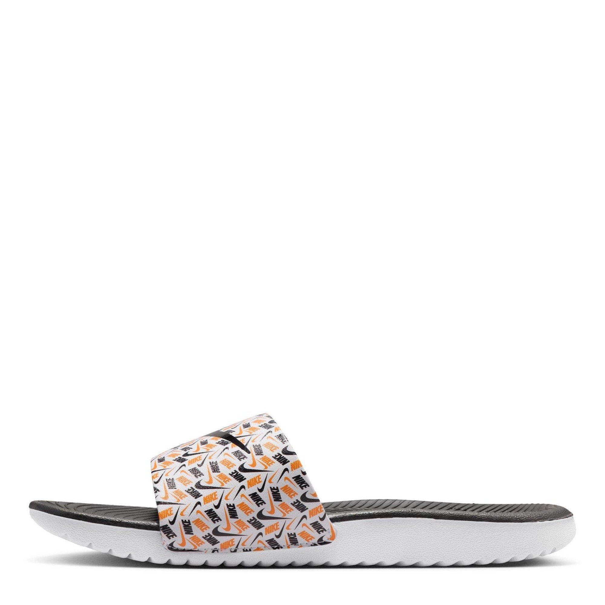 Bianco/Nero - Nike - Nike Kawa Slide Aop Jn99 - 2