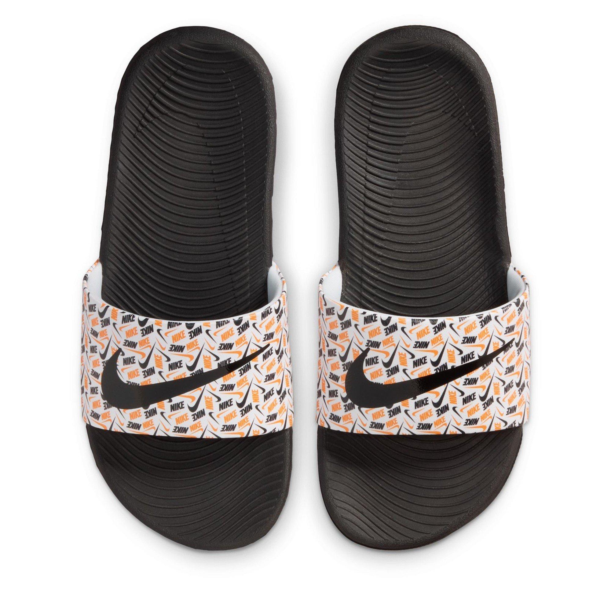 Bianco/Nero - Nike - Nike Kawa Slide Aop Jn99 - 3