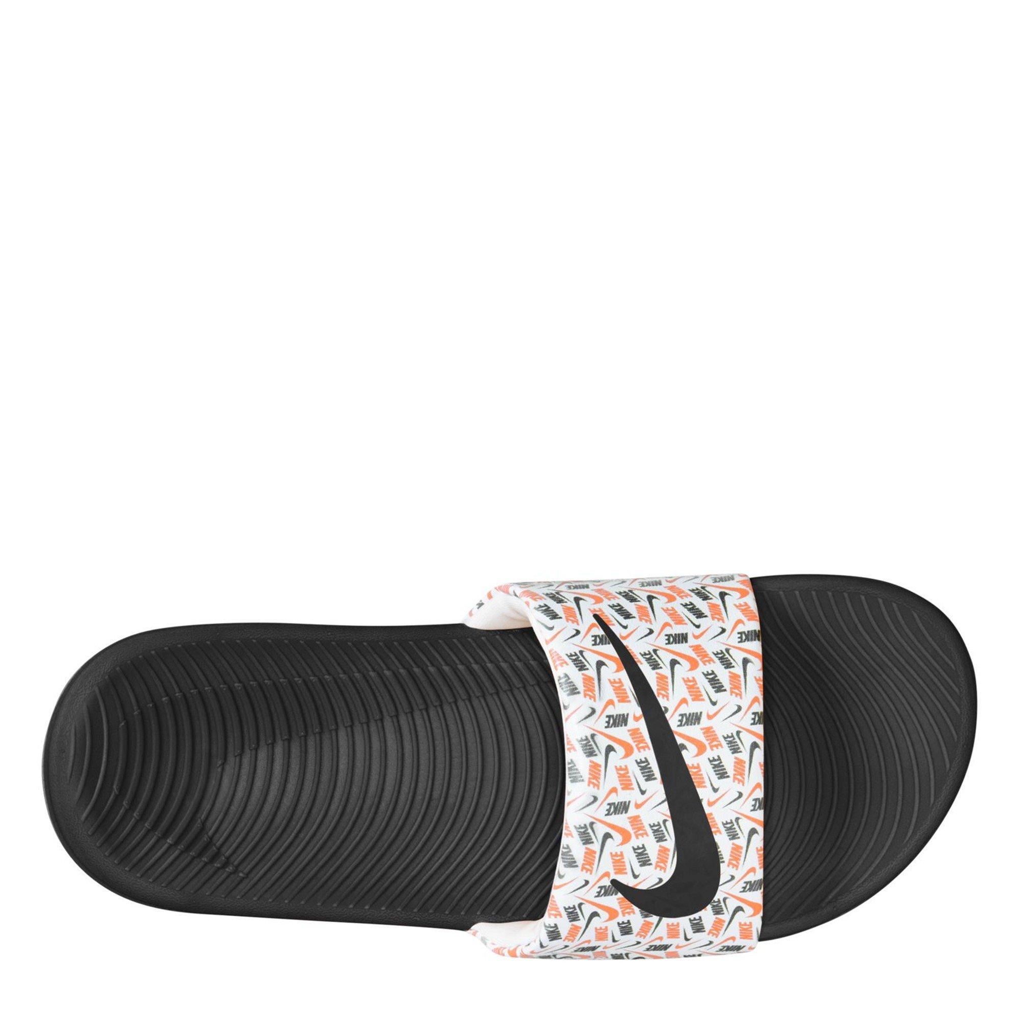 Bianco/Nero - Nike - Nike Kawa Slide Aop Jn99 - 7