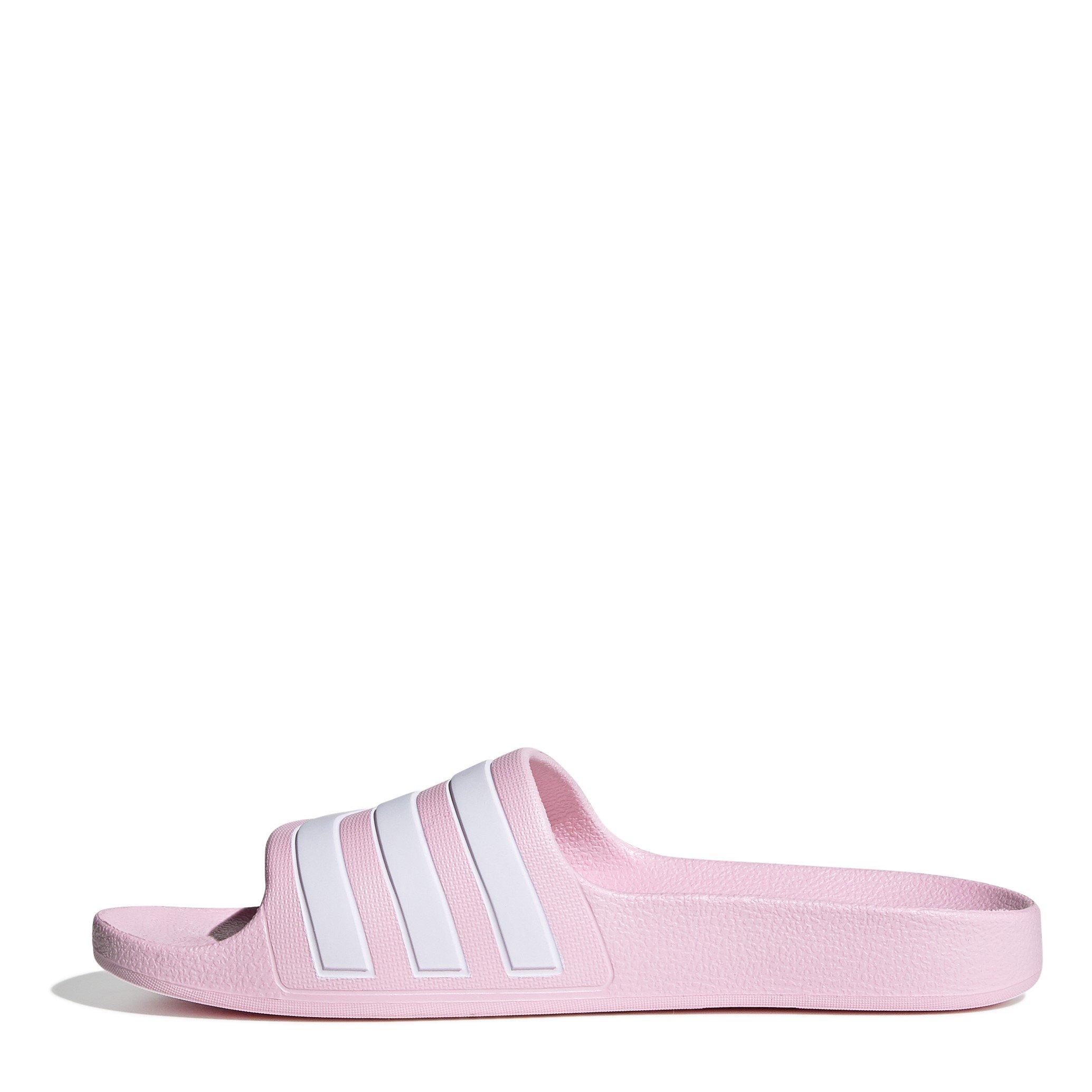 Rosa/Branco - adidas - Adilette Aqua Slide Girls - 2