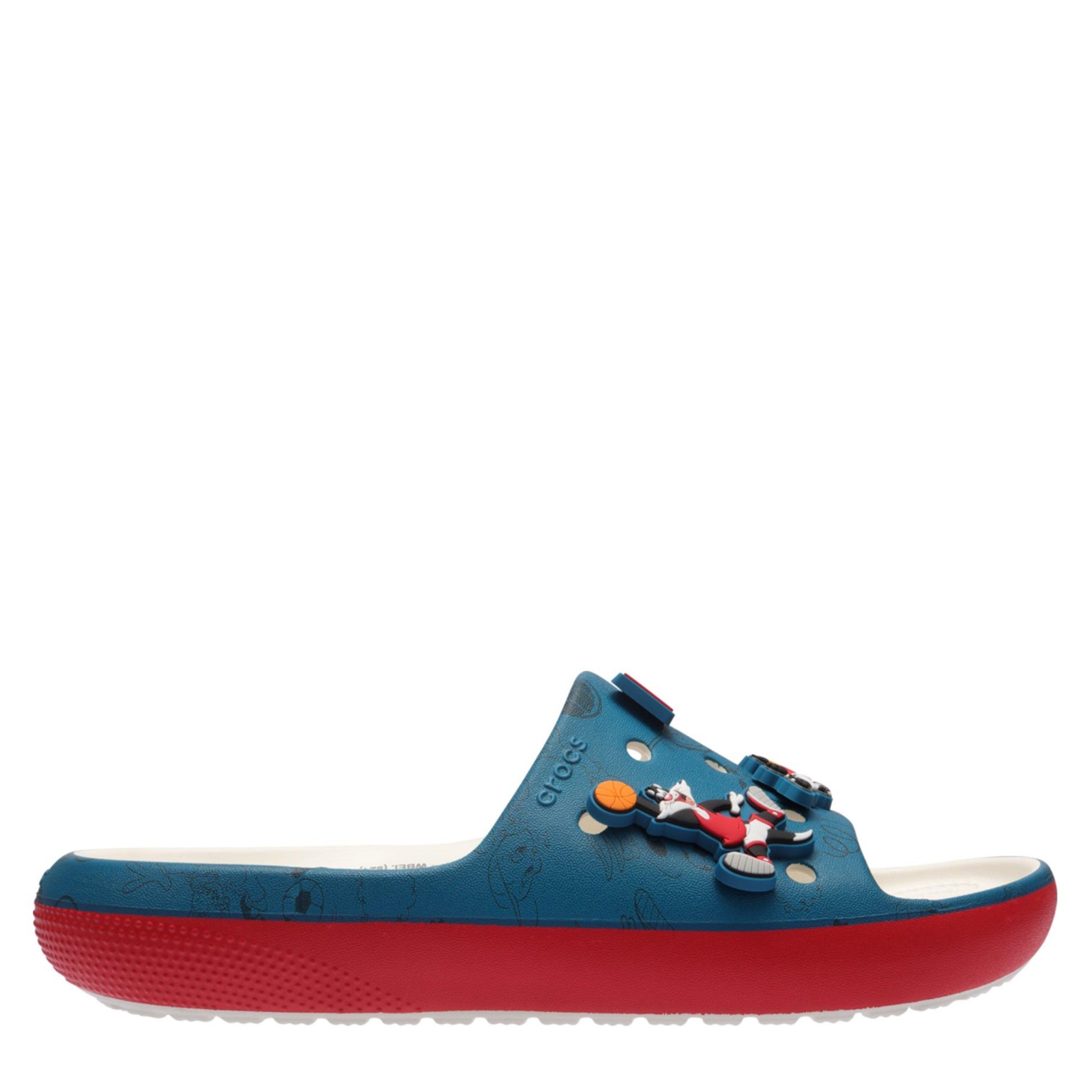 White - Crocs - Unisex Kids' Looney Tunes Pool Sliders - 1