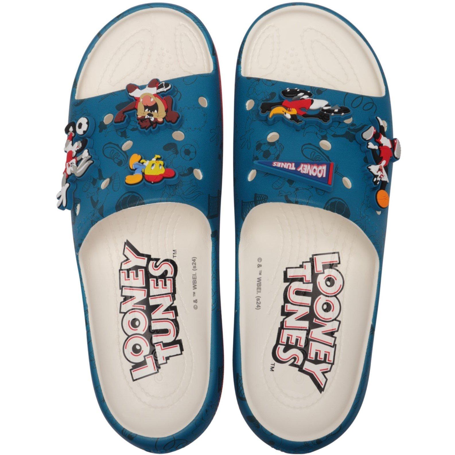 Crocs Looney Tunes Sliders Juniors Pool Shoes Sports Direct