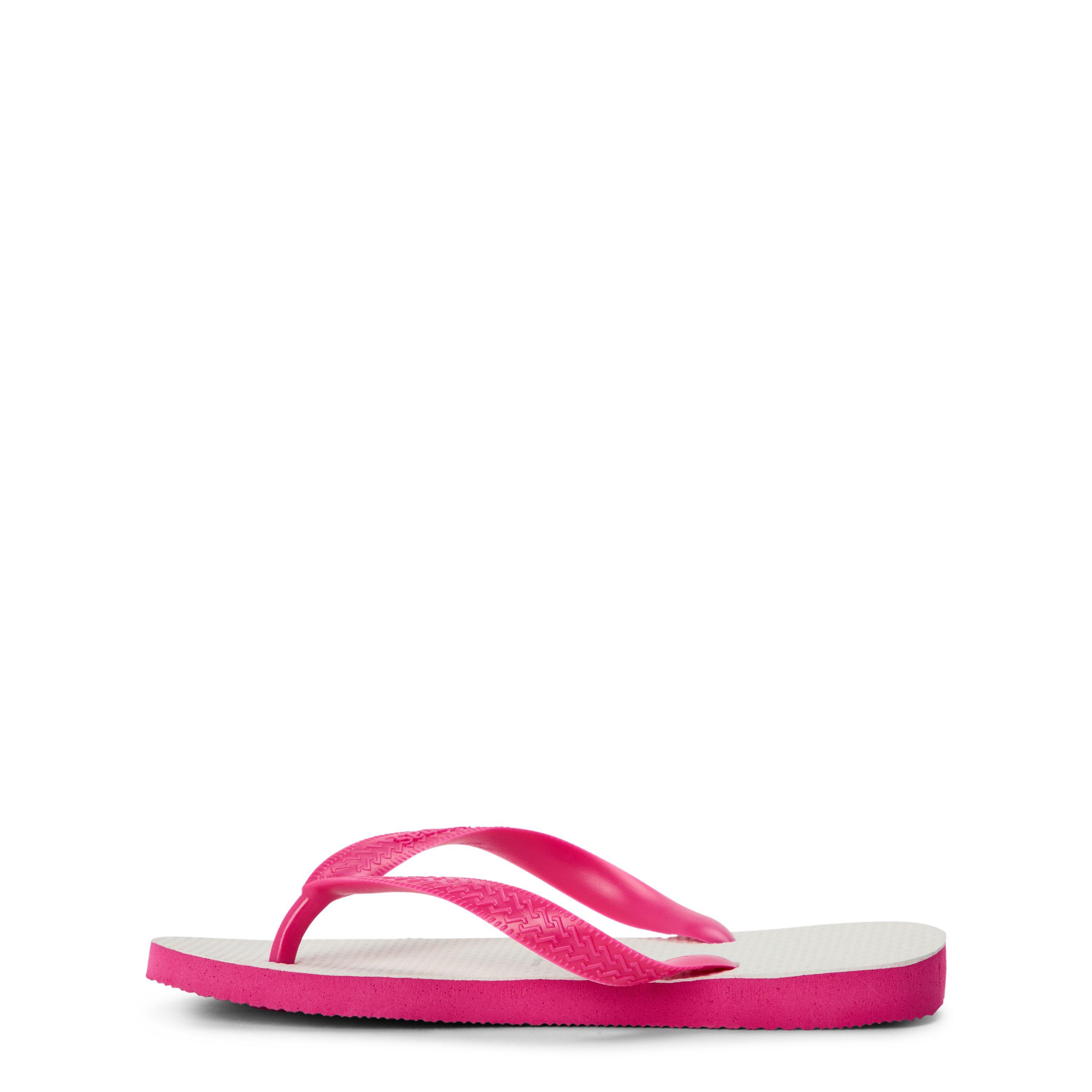 White/Pink - Havaianas - Hav. Tradicional Black 35/36 Flip Flops Unisex Kids - 2