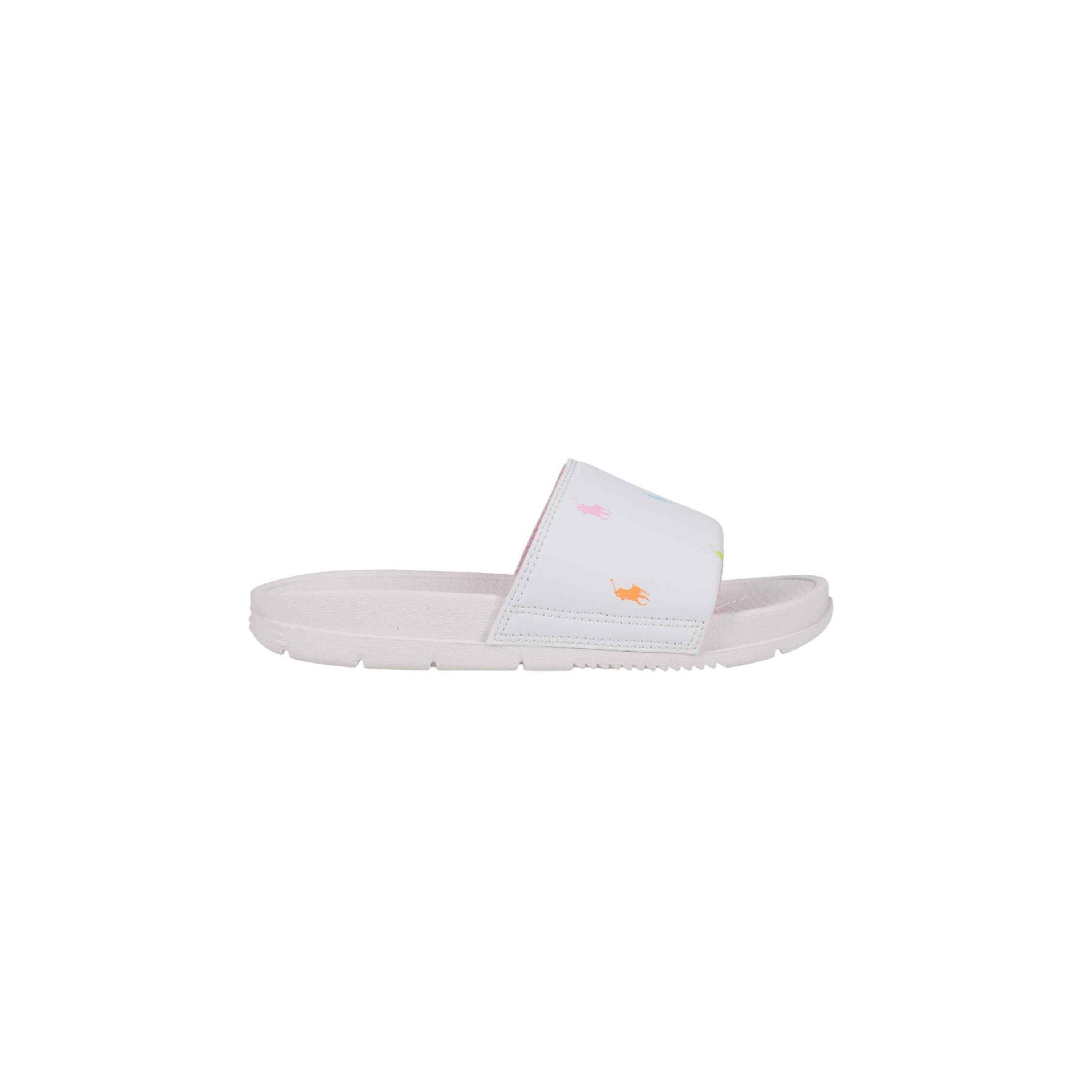 Polo Ralph Lauren  White/ Kids' Pool Sliders - 6 (39)