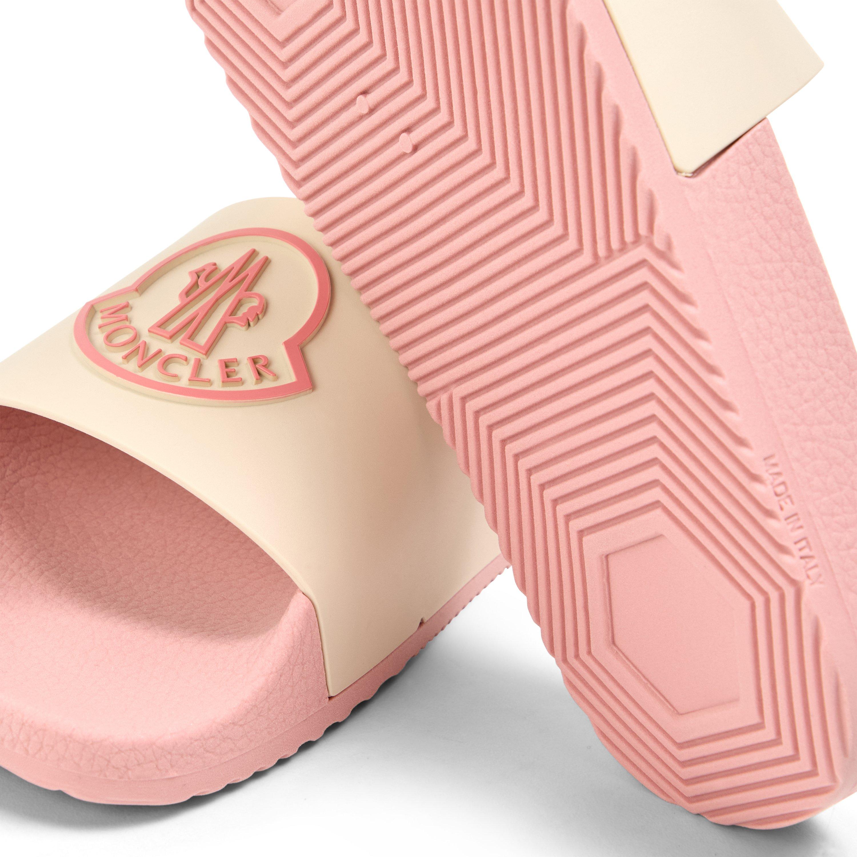 Pink/Cream 53A - Moncler - Kids' Pool Sliders - 3