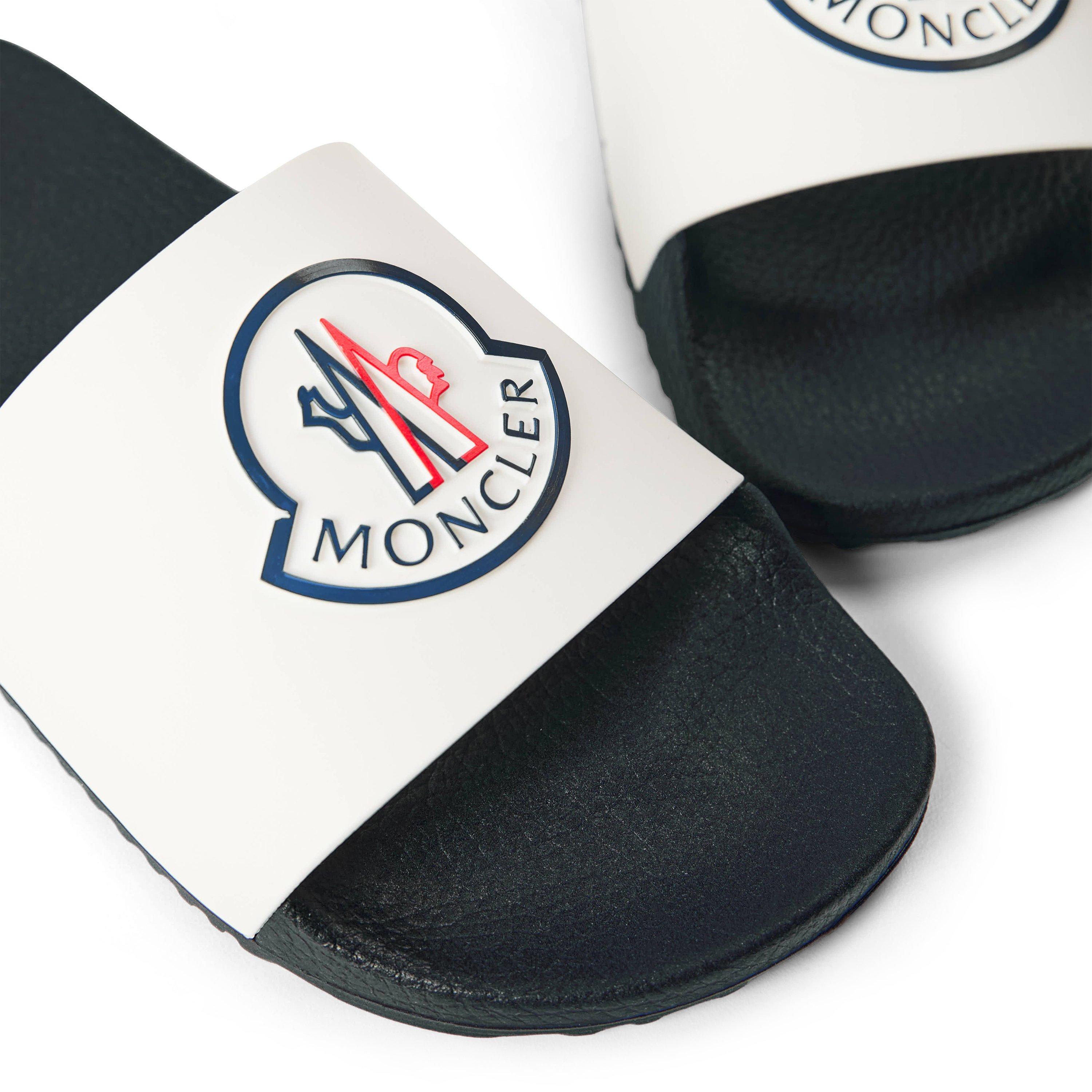 Navy/Wht P70 - Moncler - Moncler Logo Sliders Jn62 - 3