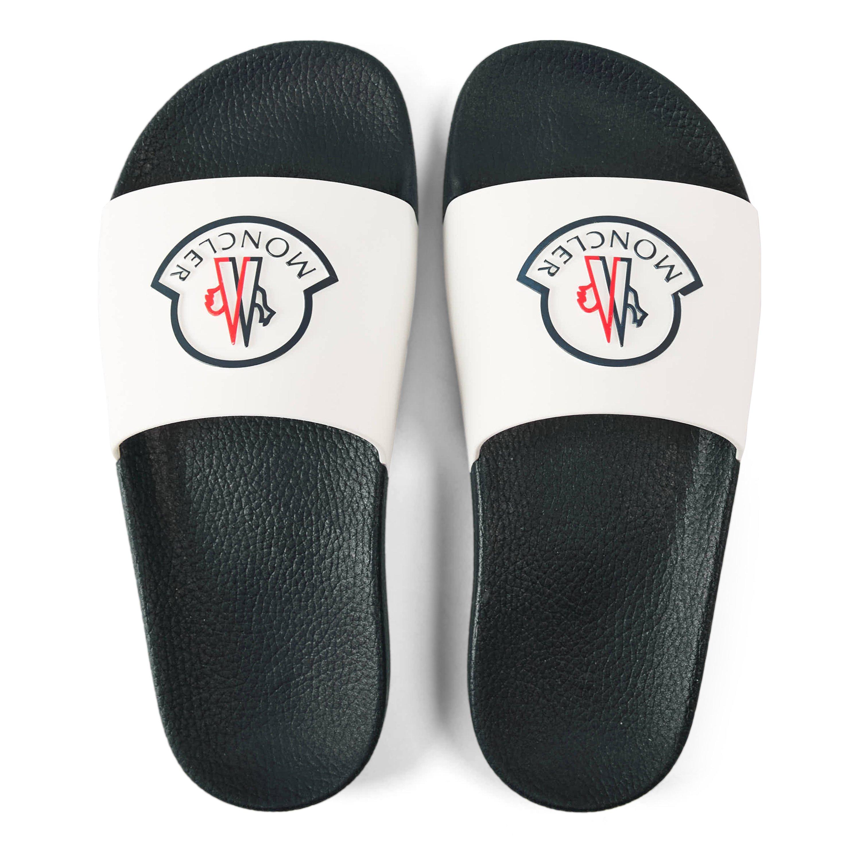 Navy/Wht P70 - Moncler - Moncler Logo Sliders Jn62 - 4