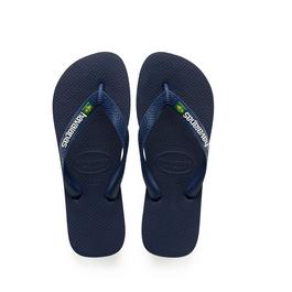 Havaianas Kids Brasil Logo Flip Flops