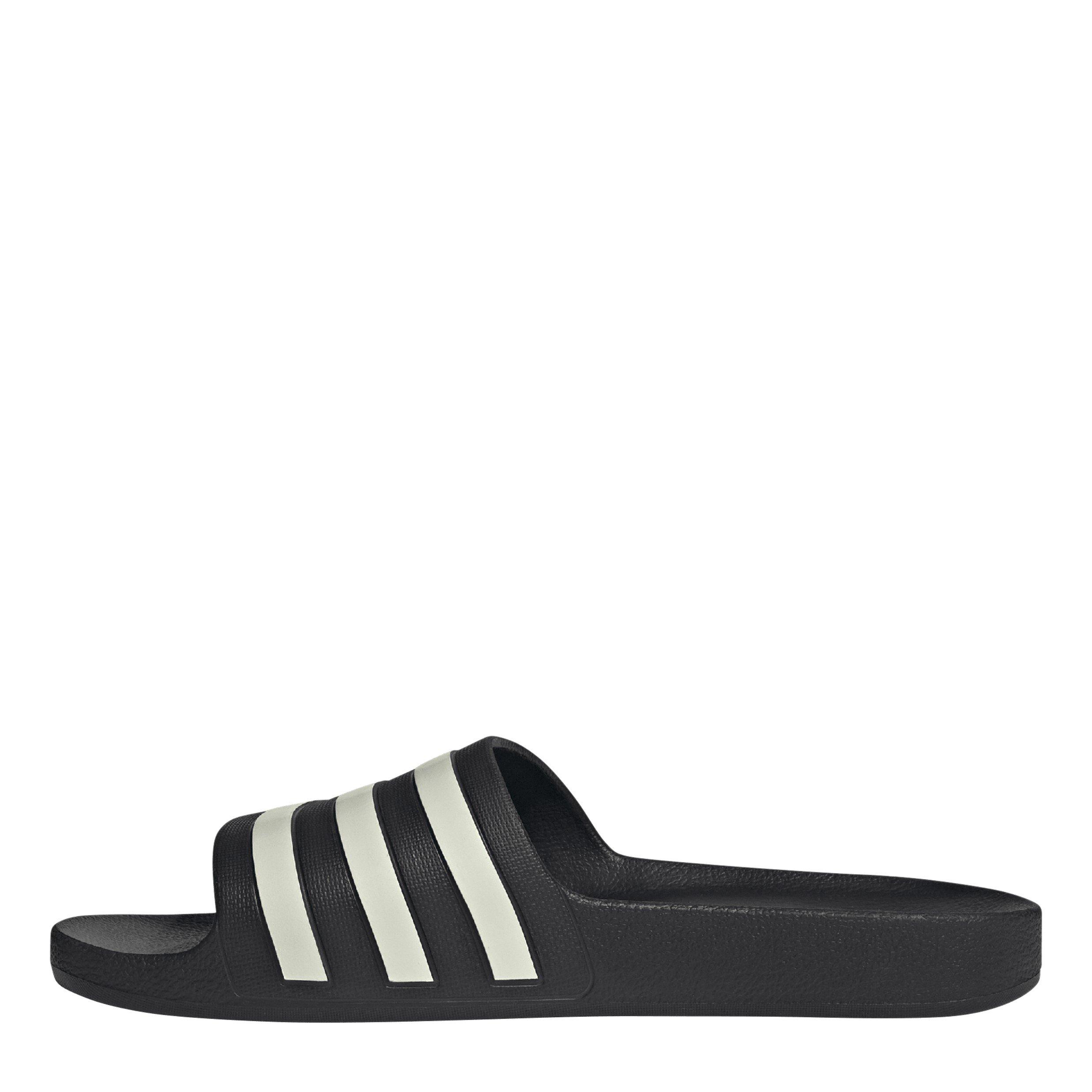 Black/Ivory/ Bl - adidas - Adilette Aqua Pool Sliders - 2